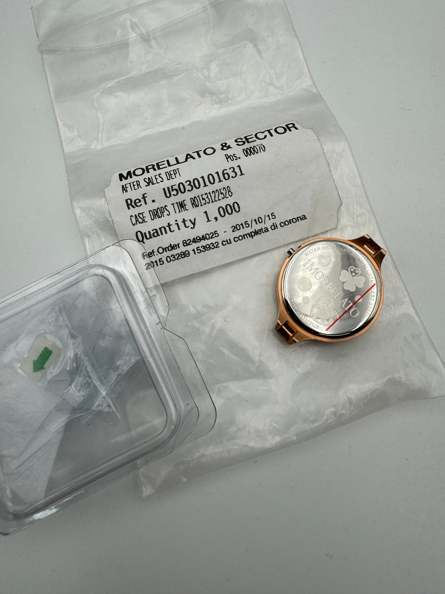 Morellato ref.u5030101631 drops time cassa case