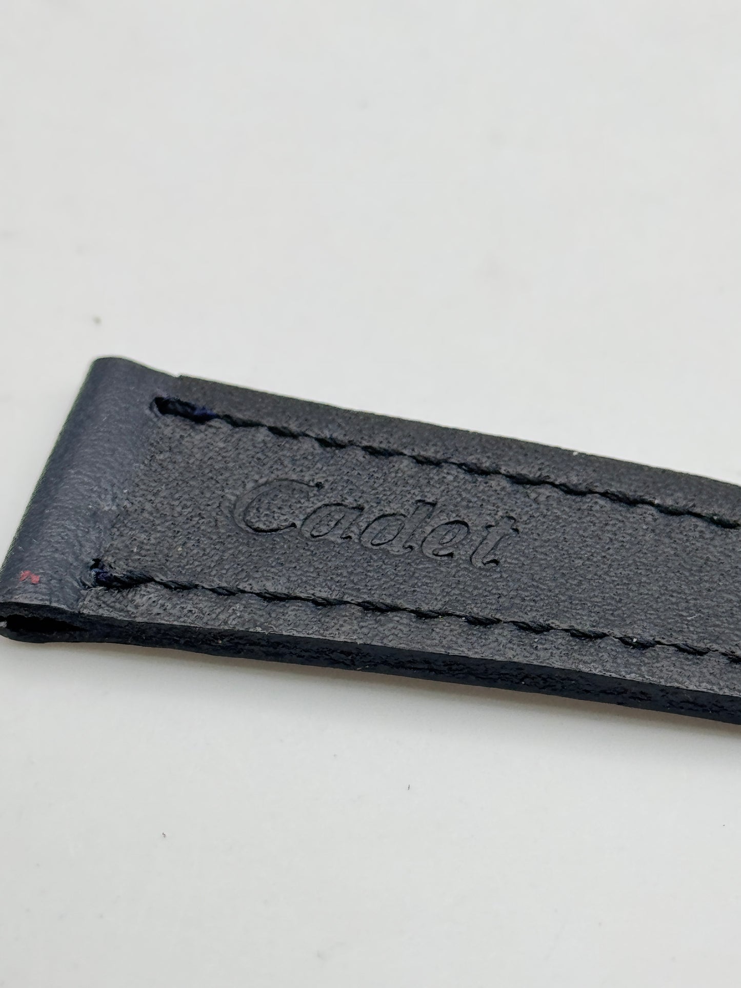 Cadet Chronostar cinturino strap 20mm leather pelle