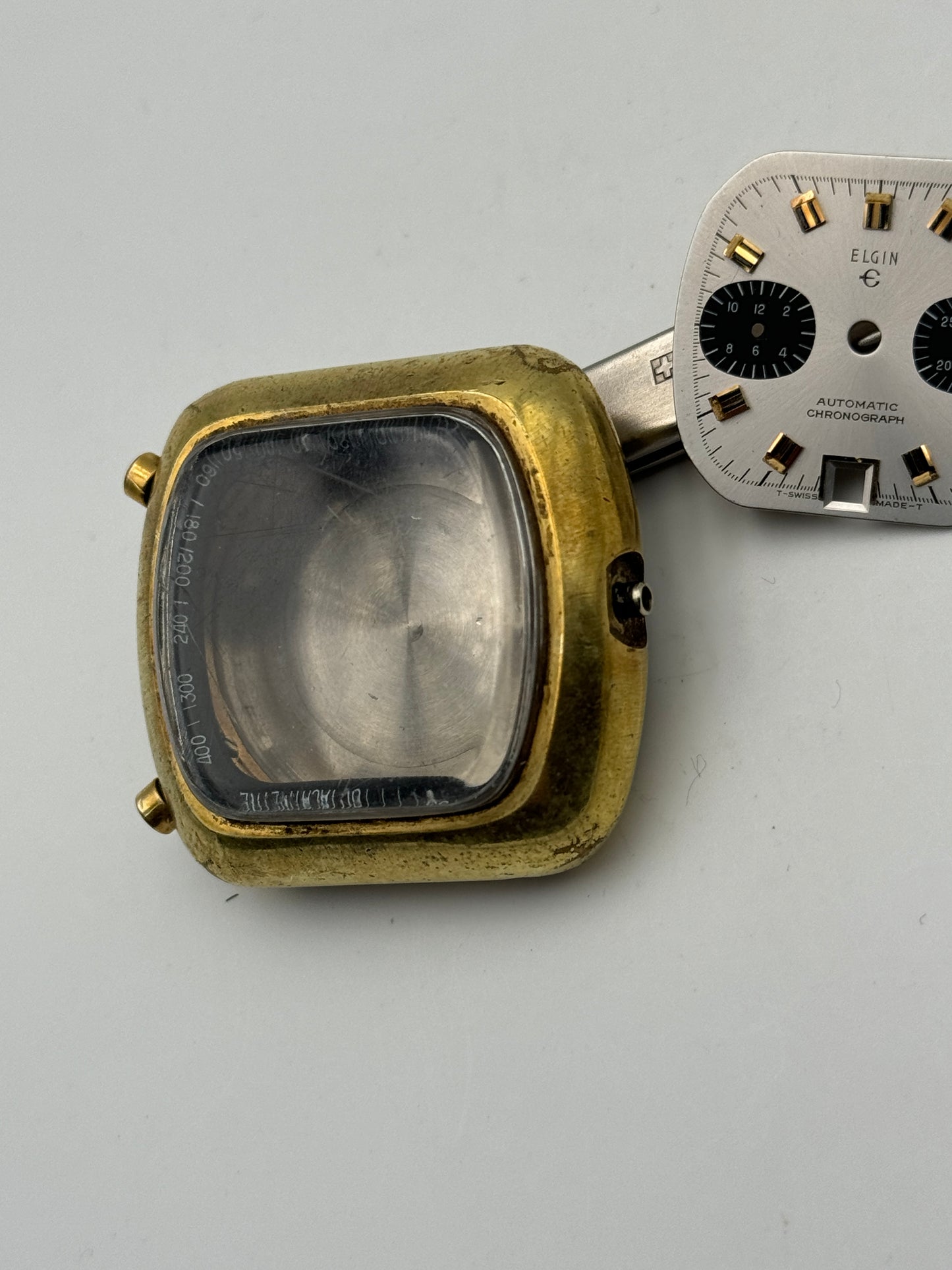 Elgin cassa case chrono buren kit 42mm