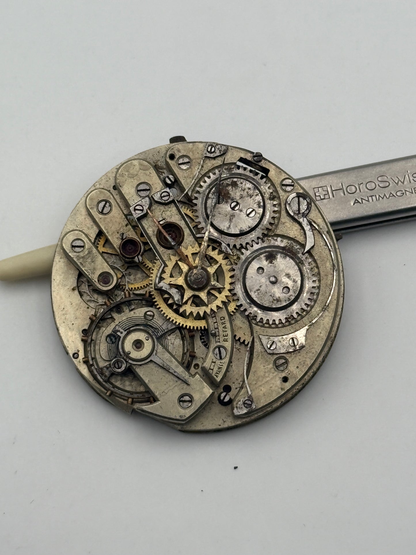 pocket watch movement movimento old 128042 42,2mm
