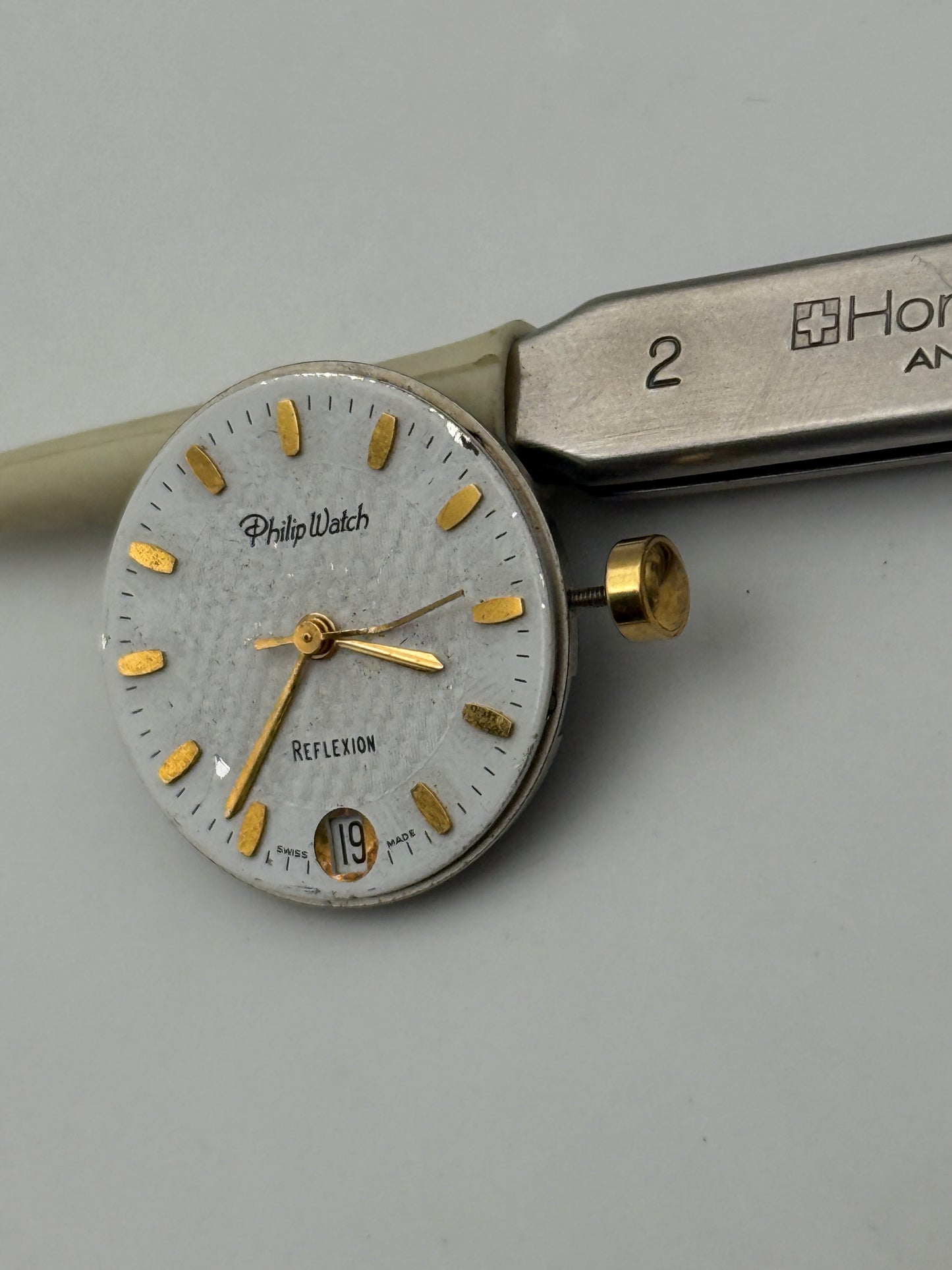 philip watch reflexion eta 955.414 quartz movement movimento