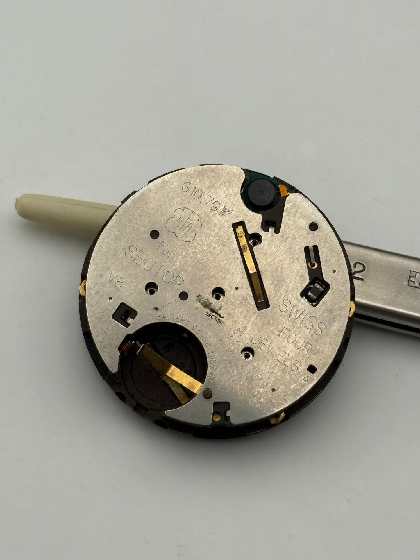 sector 550 eta g00.791 chronogrpah quartz movement movimento