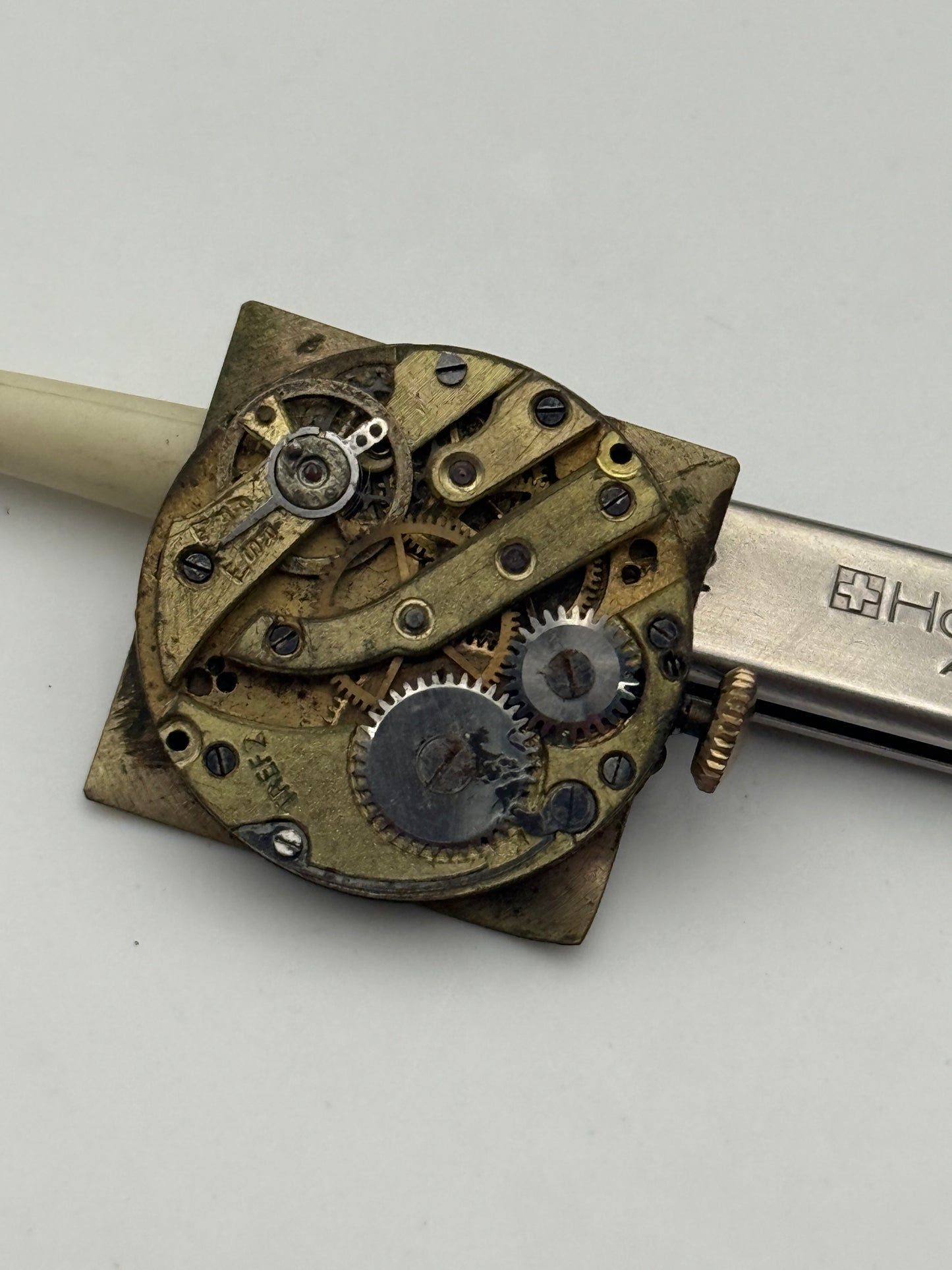 burgia trefz 23.5mm cilindro cylinder pocket watch movement movimento