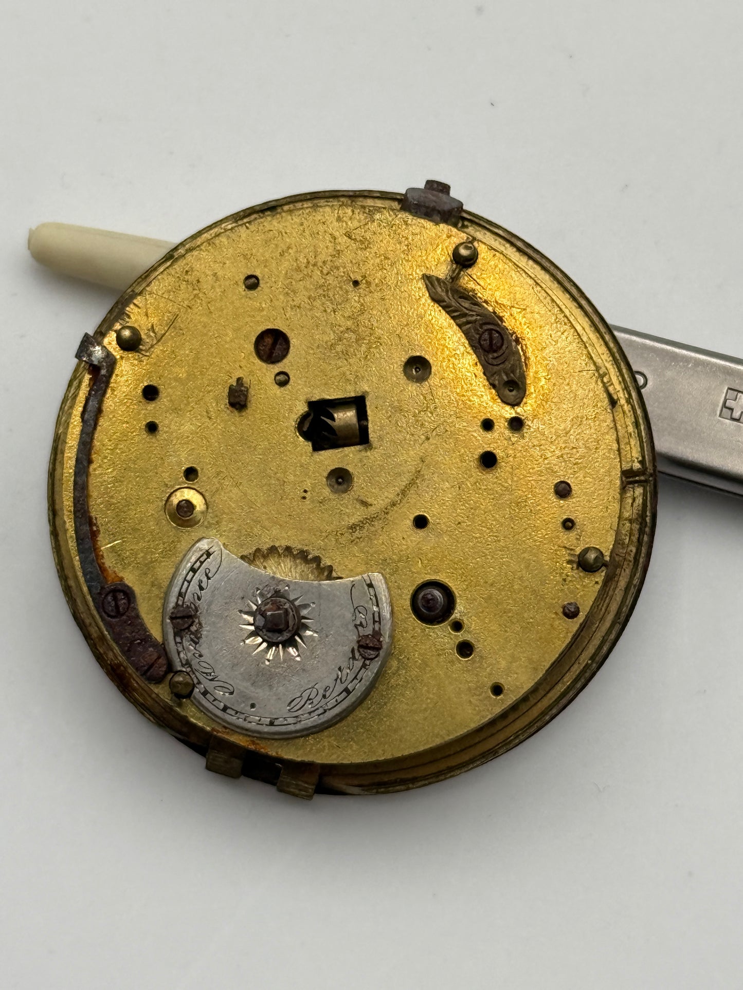 serpentine chain watch berthoud a paris 40,5mm pocket watch movement movimento