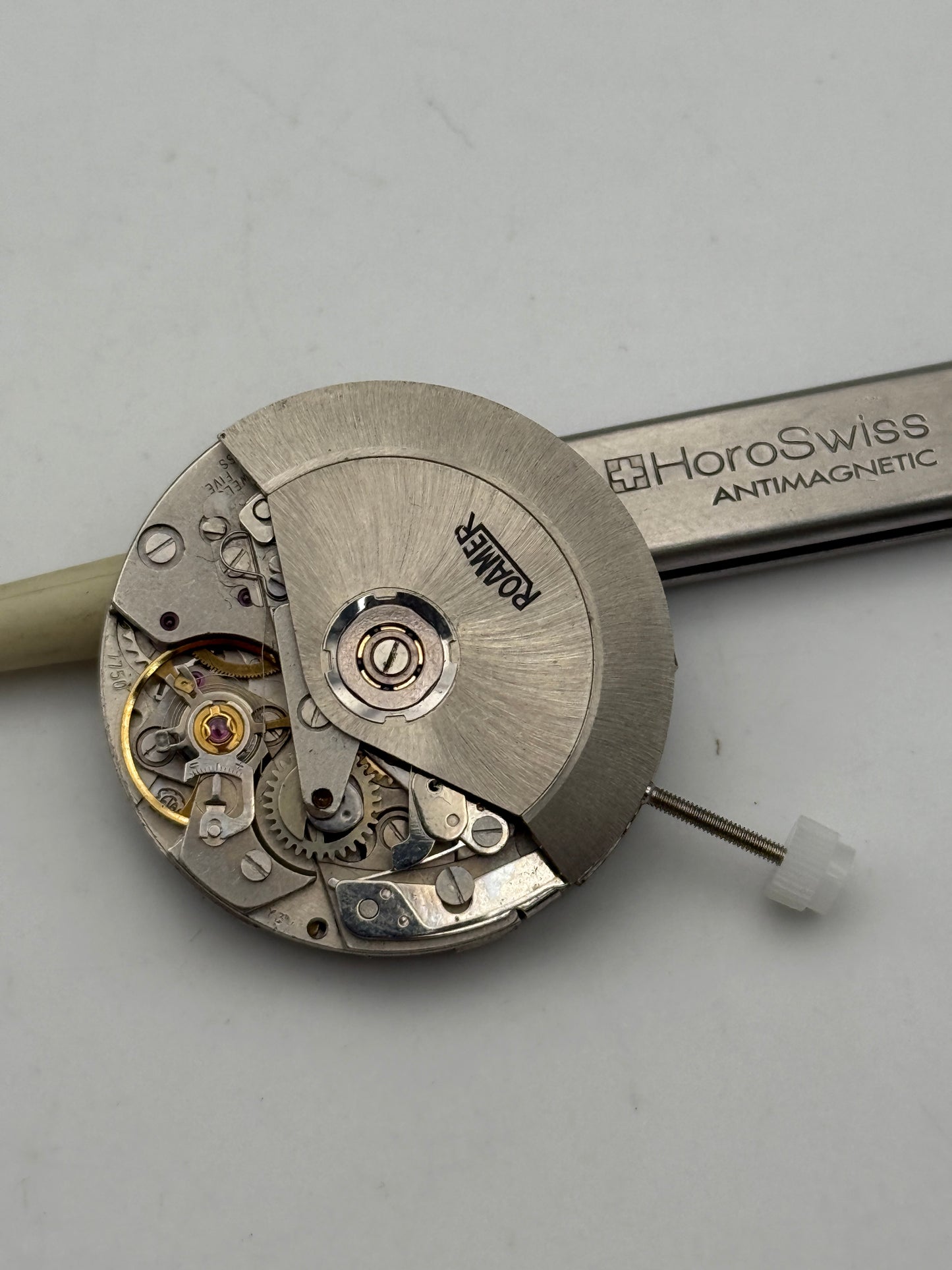 roamer valjoux eta 7750 chronograph automatic movement movimento