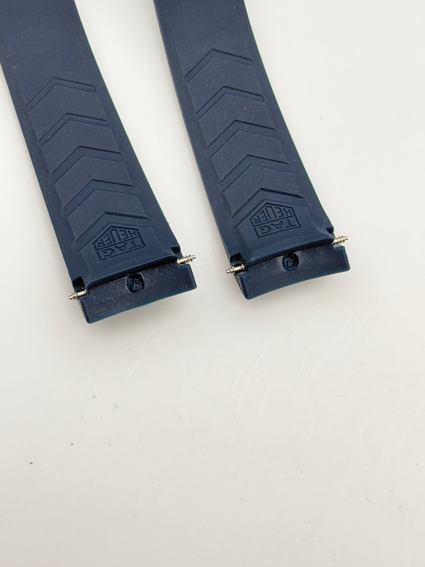tag heuer 21-18mm cinturino strap gomma rubber