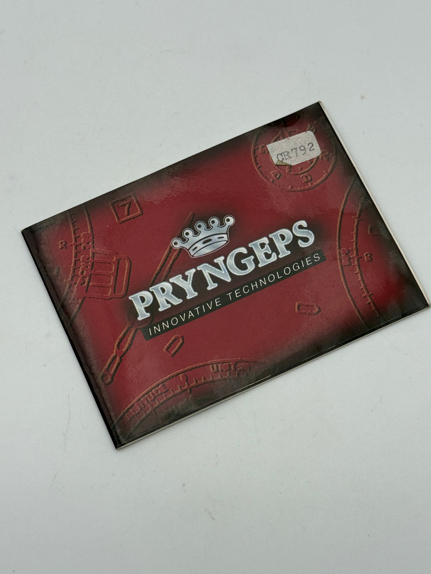 pryngeps cr792 libretto booklet warranty guarantee garanzia vintage