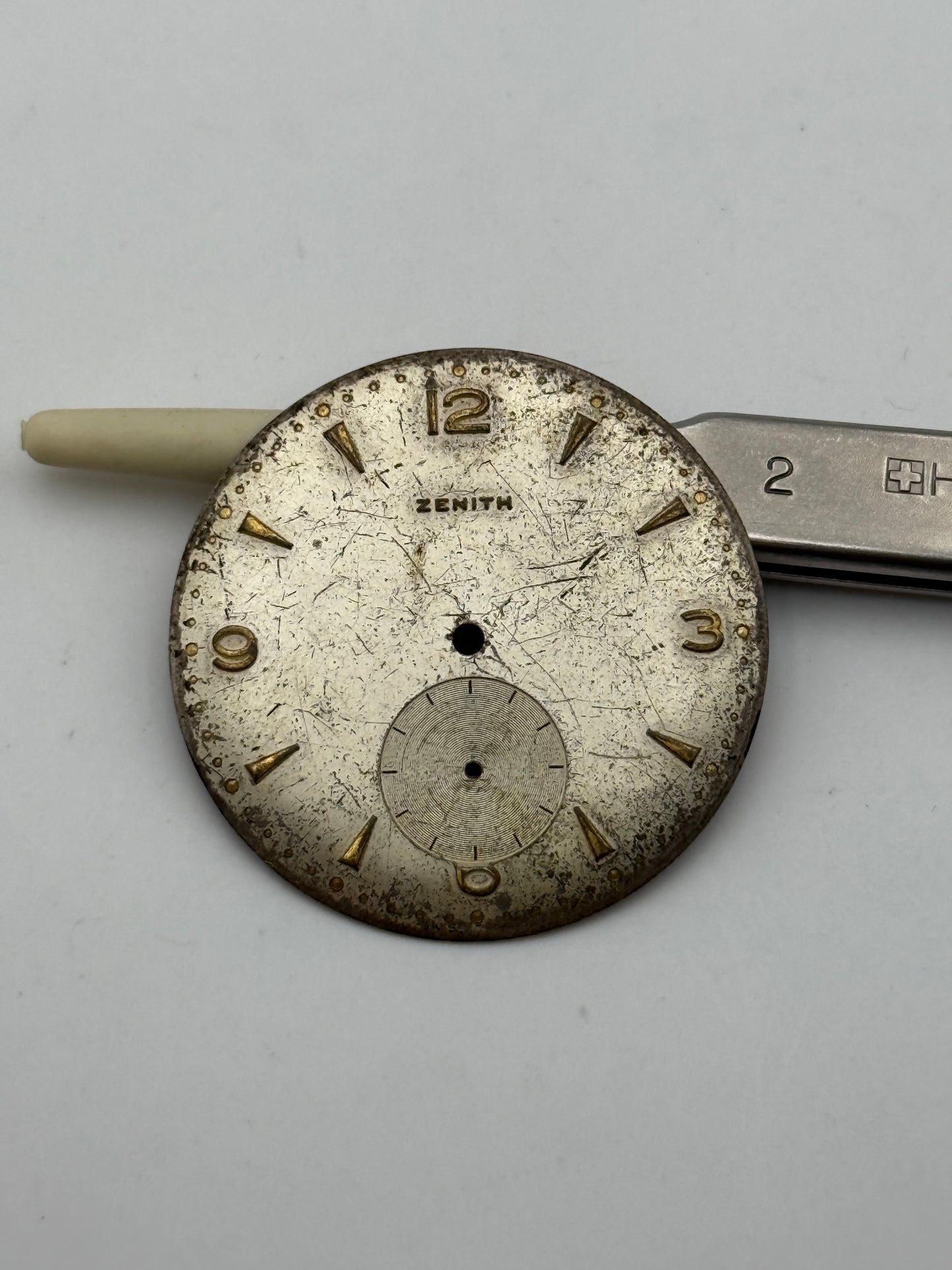 zenith 33.2mm dial quadrante