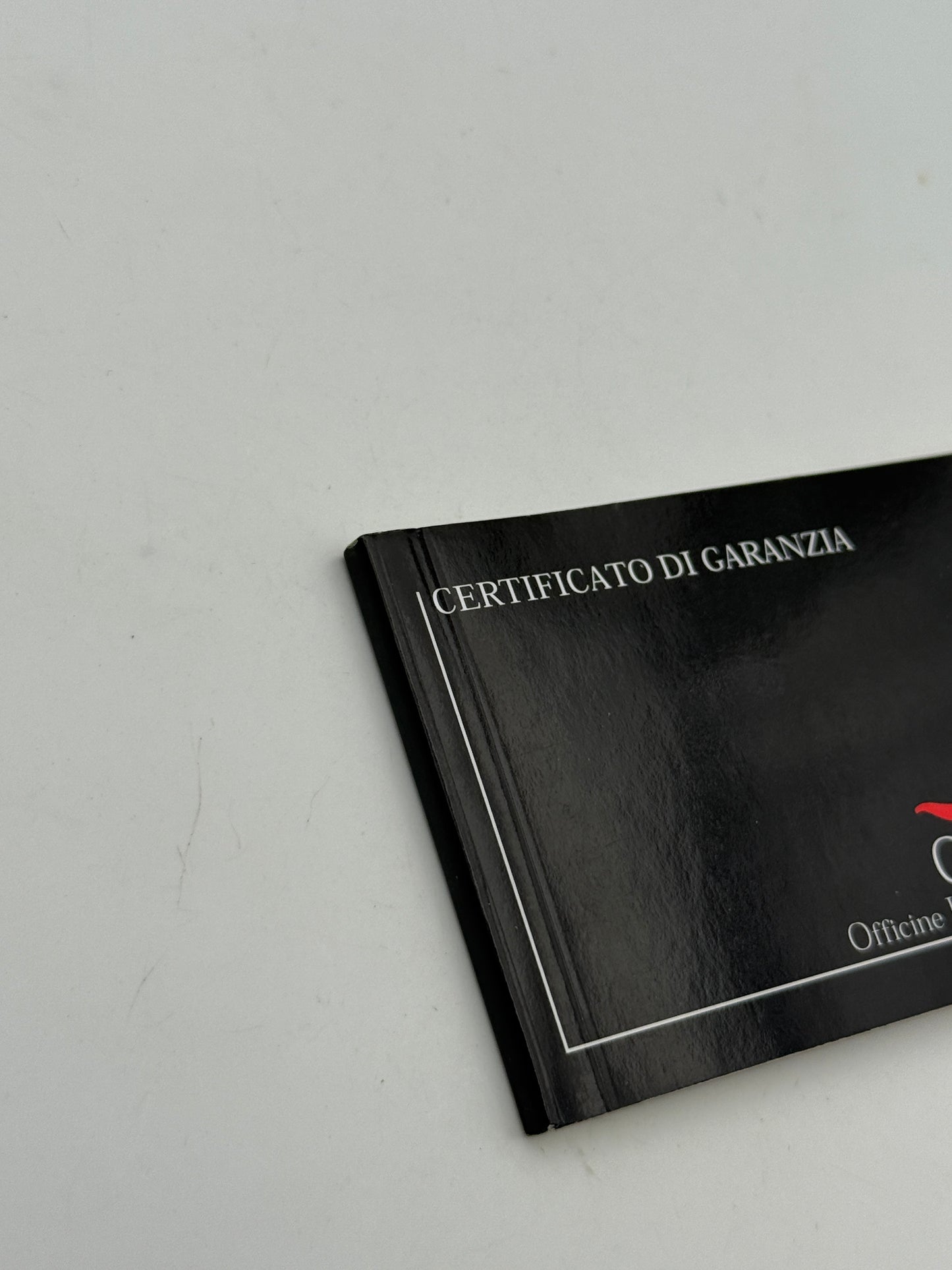 oiw officine italiane wrist watch warranty garanzia guarantee libretto booklet