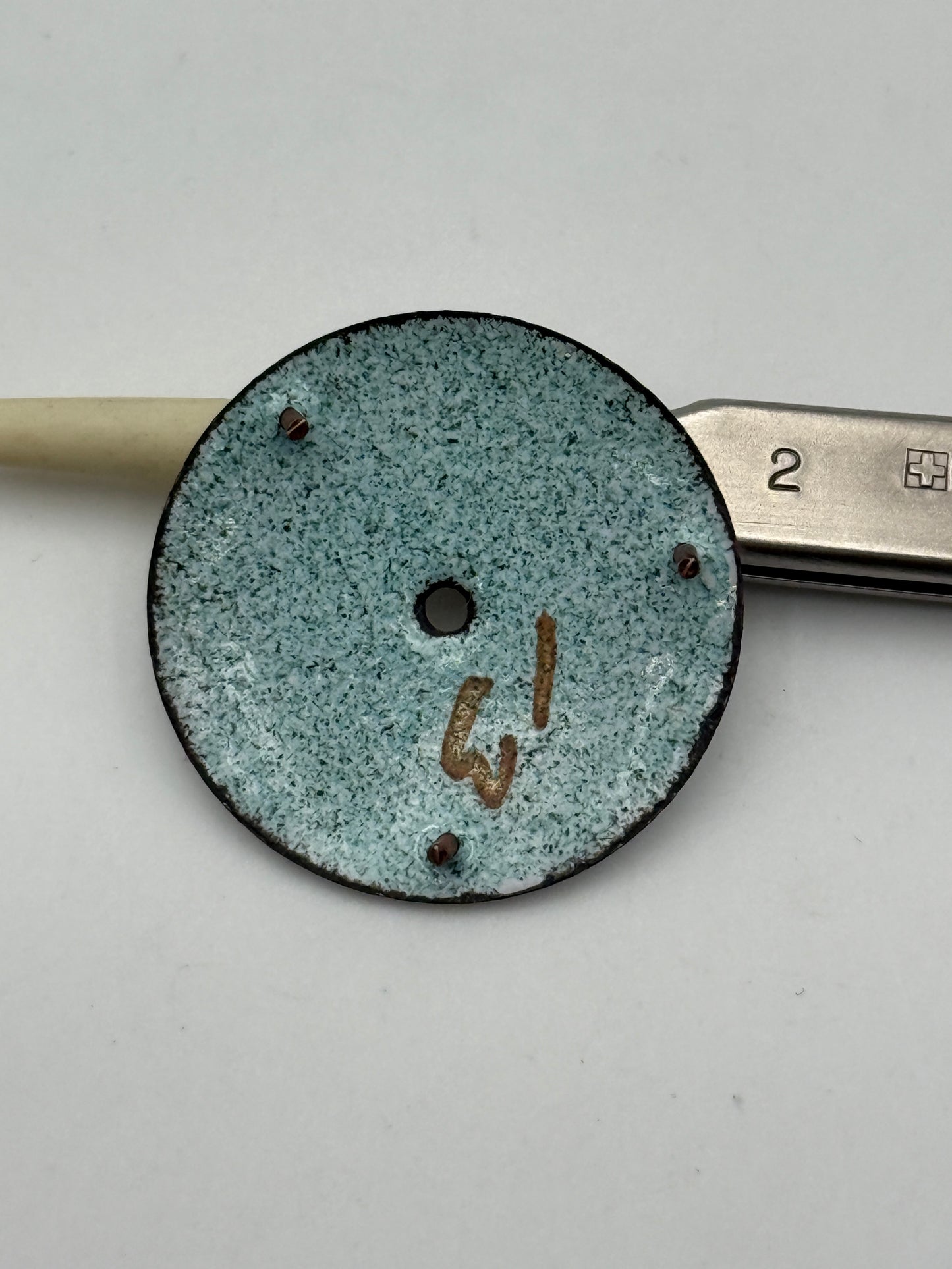 pocket watch dial quadrante porcelain 29.5mm