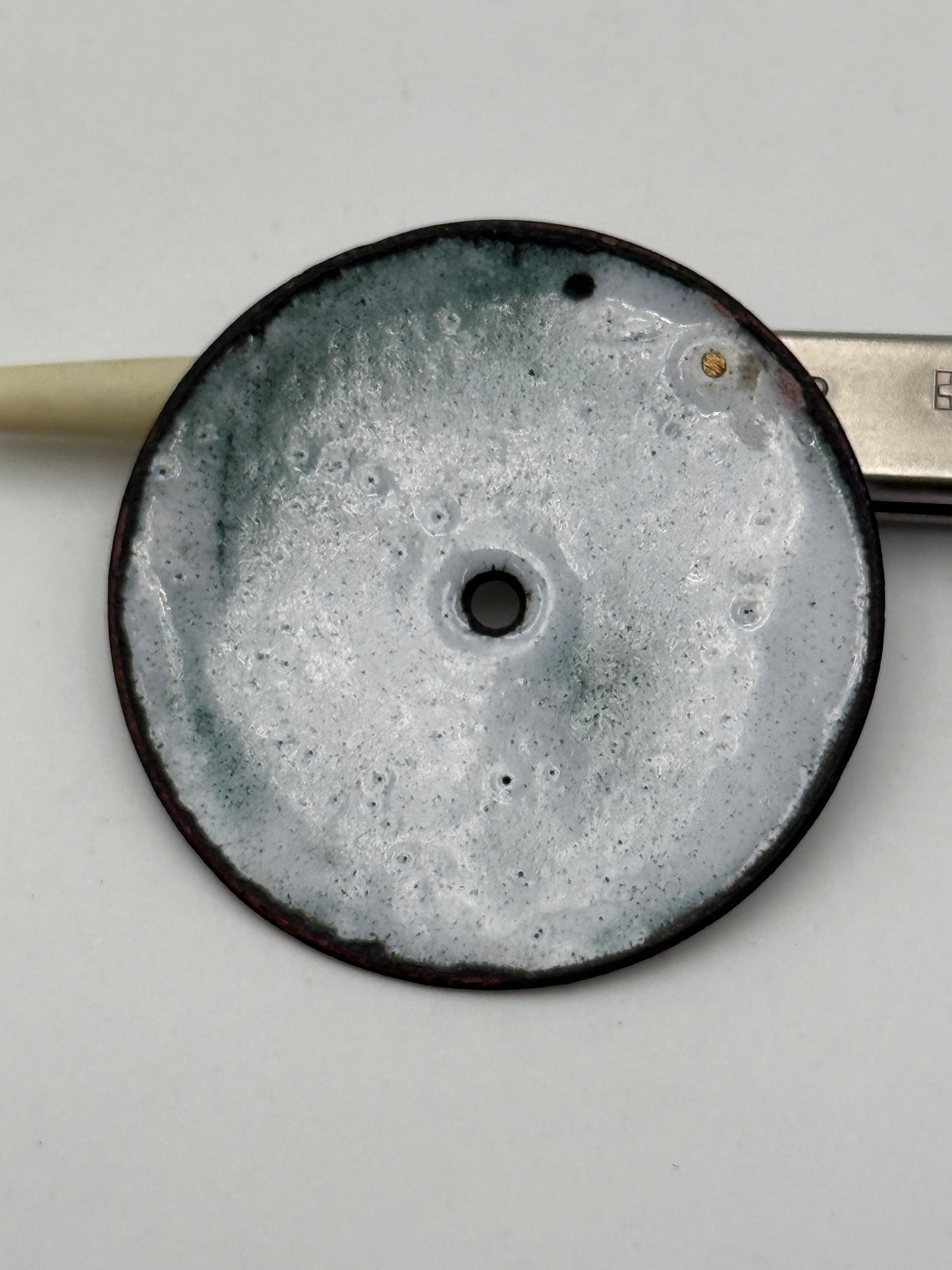 pocket watch dial quadrante porcelain 38mm