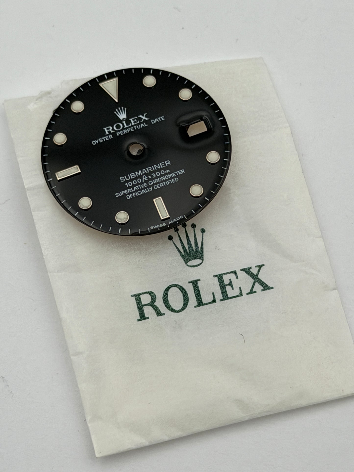 Rolex submariner dial quadrante 16610 swiss made originale genuine