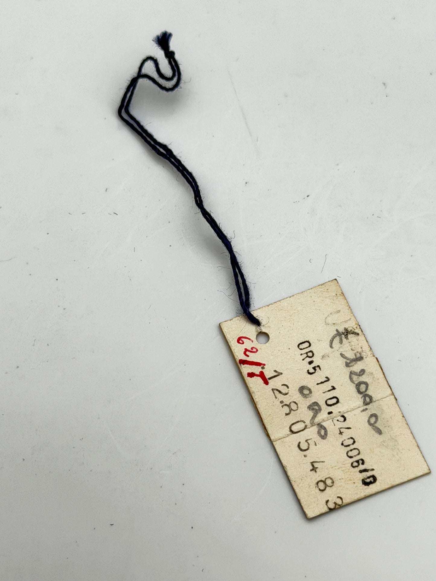 tag tissot cartellino vintage nos