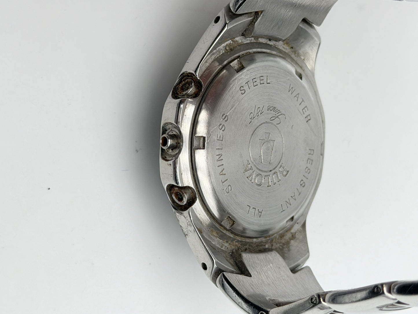 bulova chrono 33mm cassa case