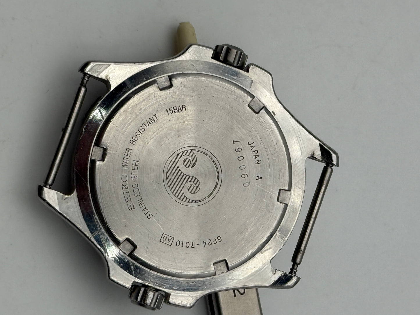 seiko sports 150 monthly tide 6f24-7010 43mm