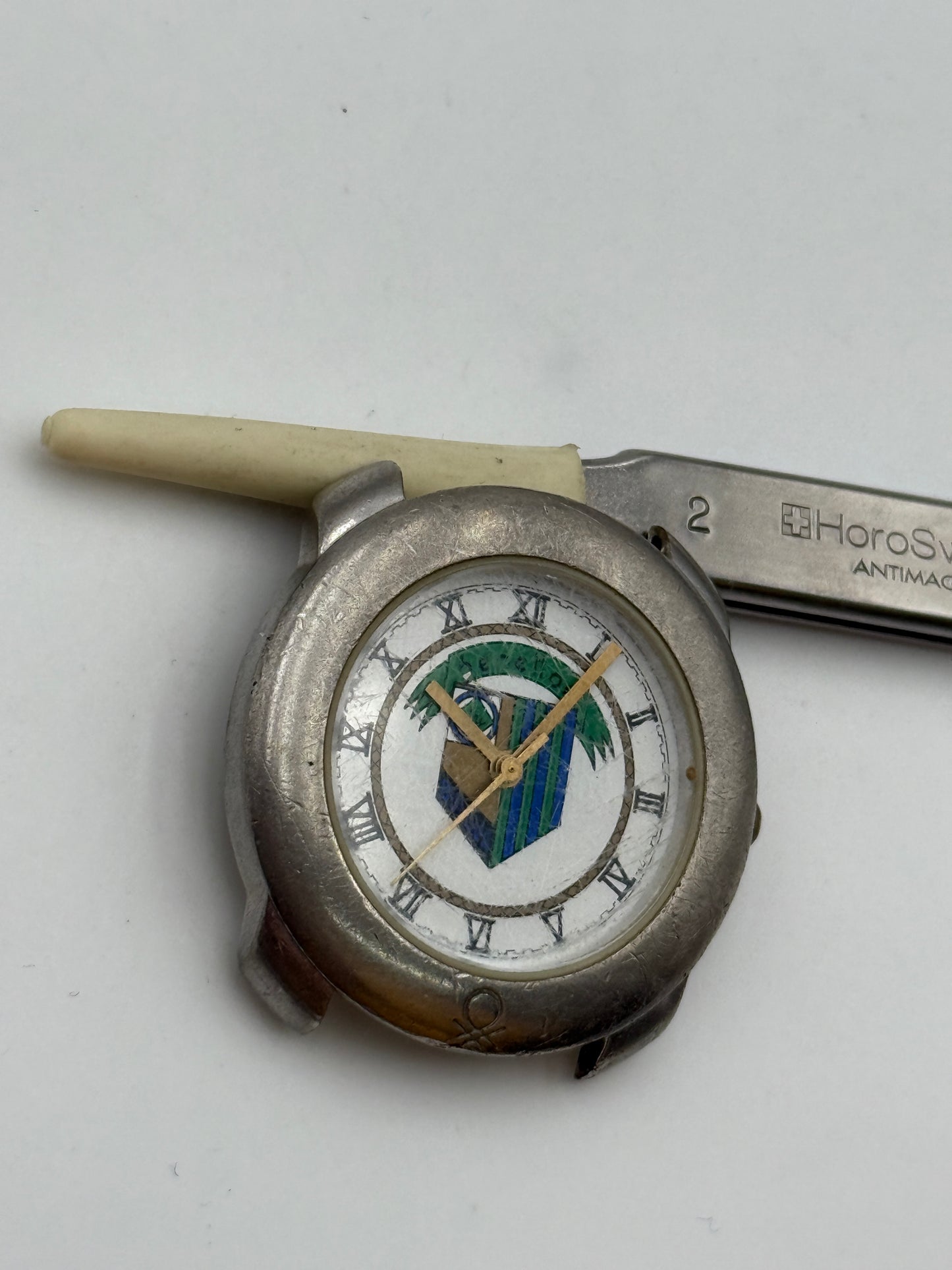 benetton 34mm watch vintage