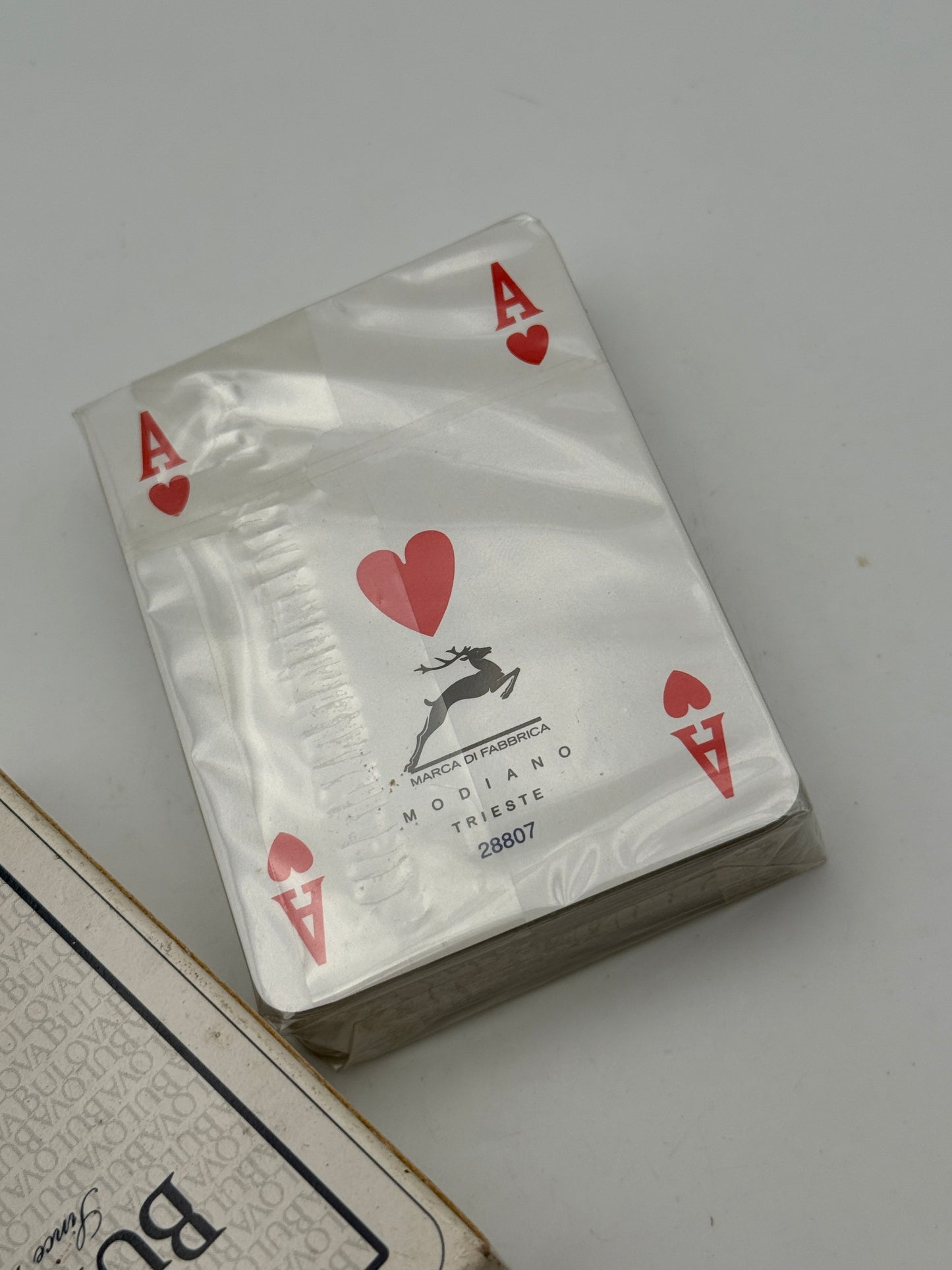 bulova swiss made gadget card poker game nos modiano