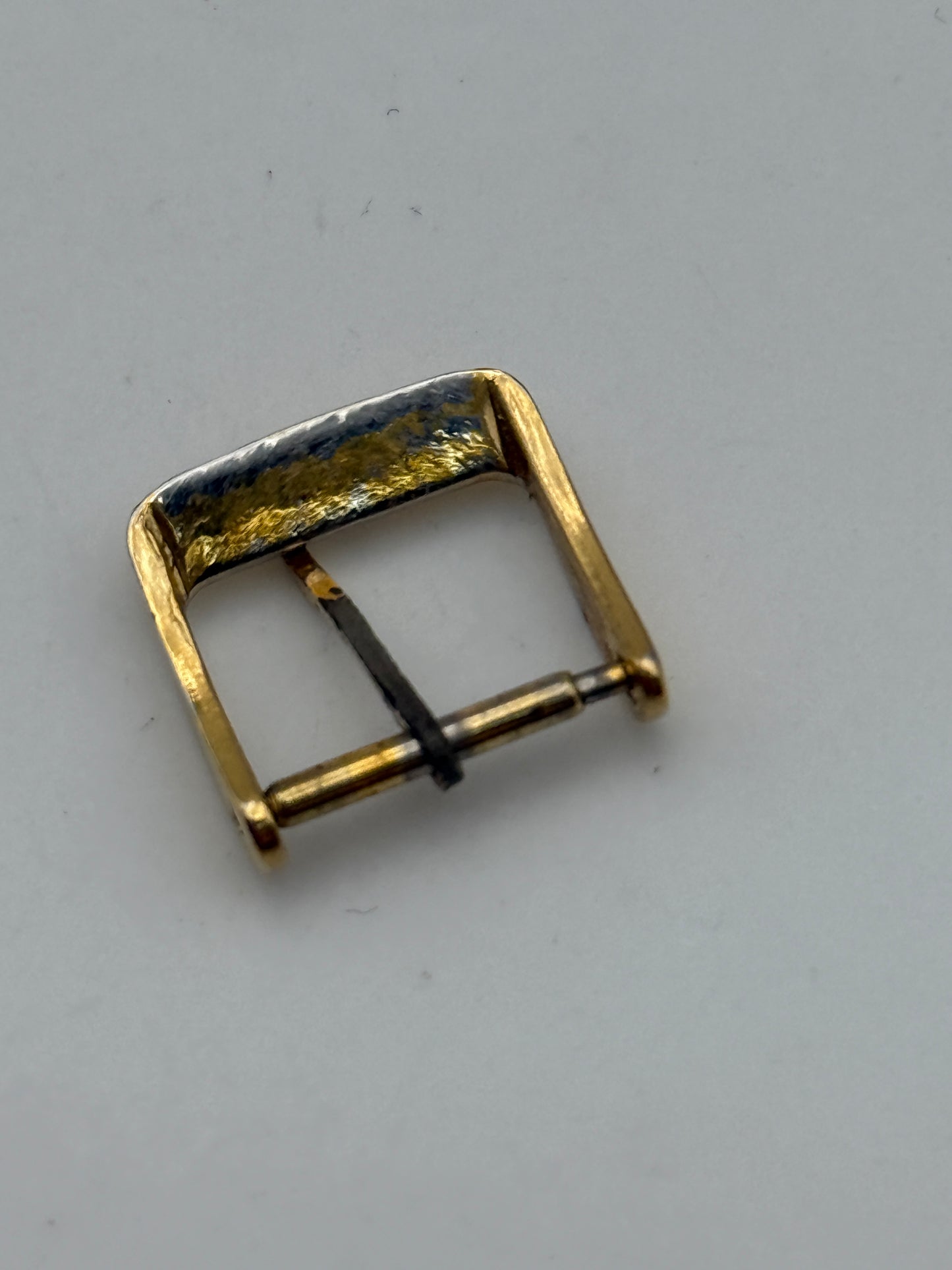 longines fibbia buckle gold plated 14mm