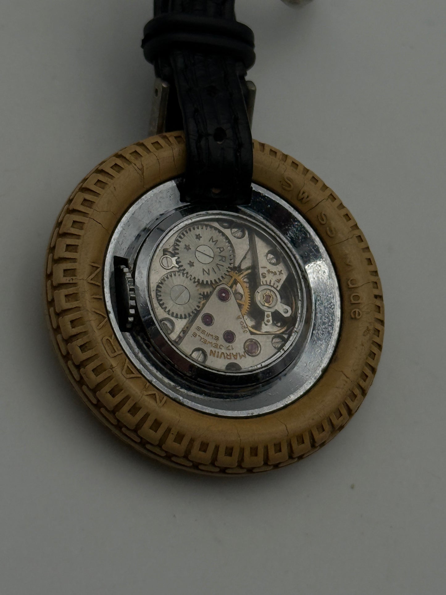 marvin ruotino wheel swiss made patented 42mm