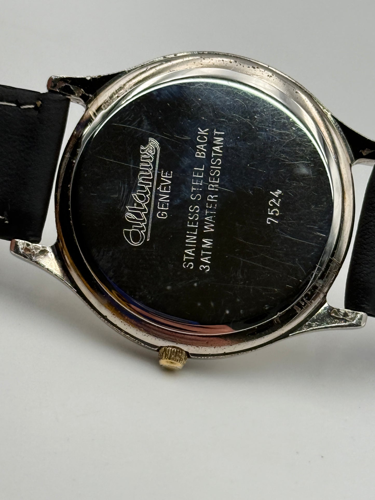 altanus geneve swiss made 37mm vintage quartz