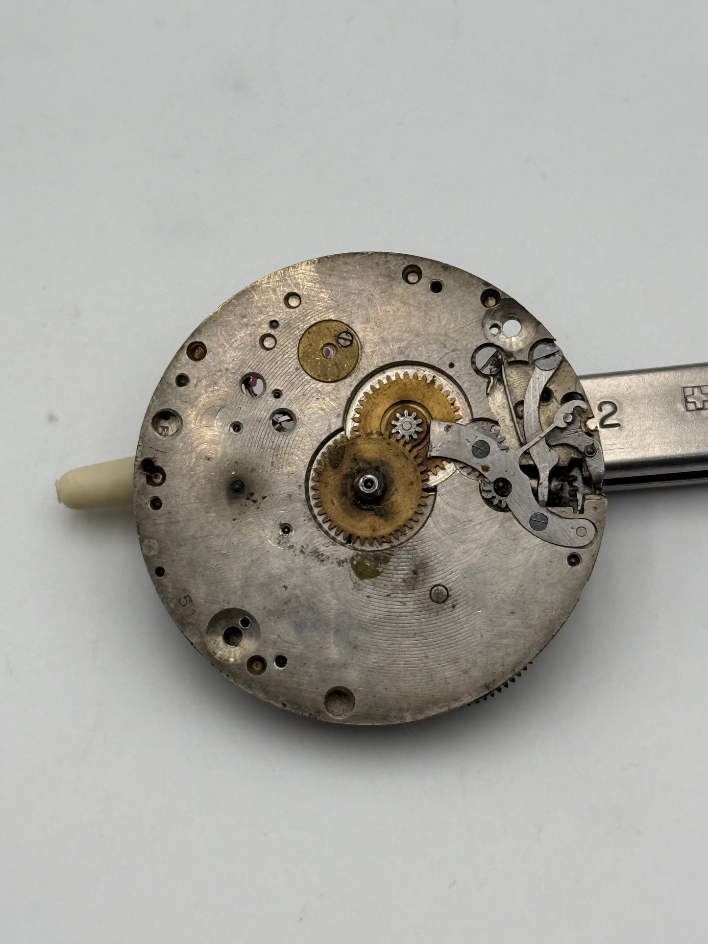 landeron 39 old movement movimento chrono 34,8mm