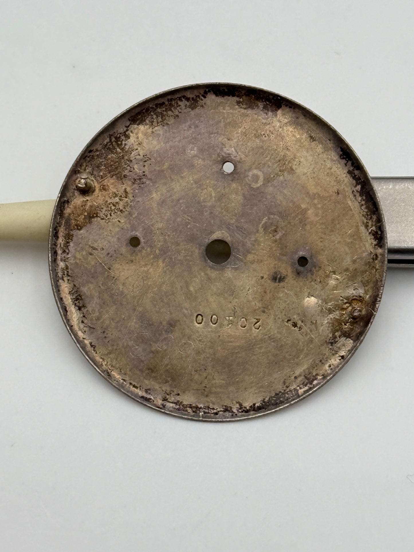 chrono 33,8mm dial quadrante old