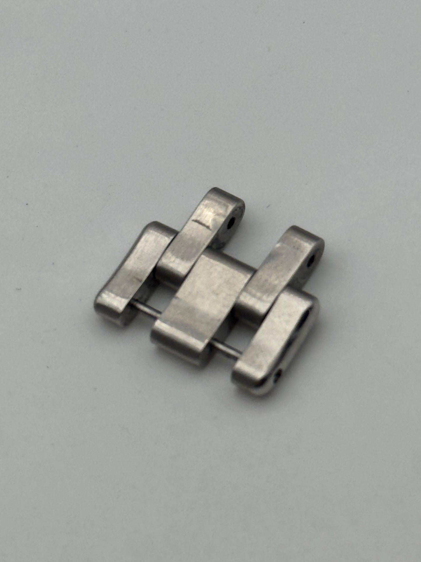 Eberhard & Co. traversetolo link maglia 18mm acciaio