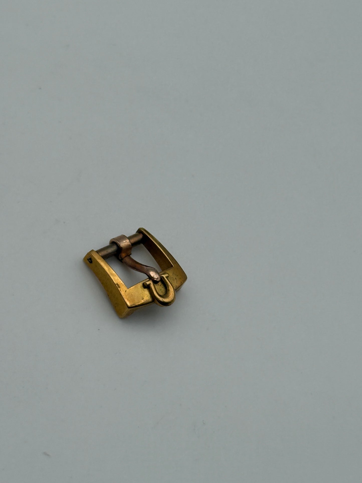 omega vintage rare 8mm fibbia buckle