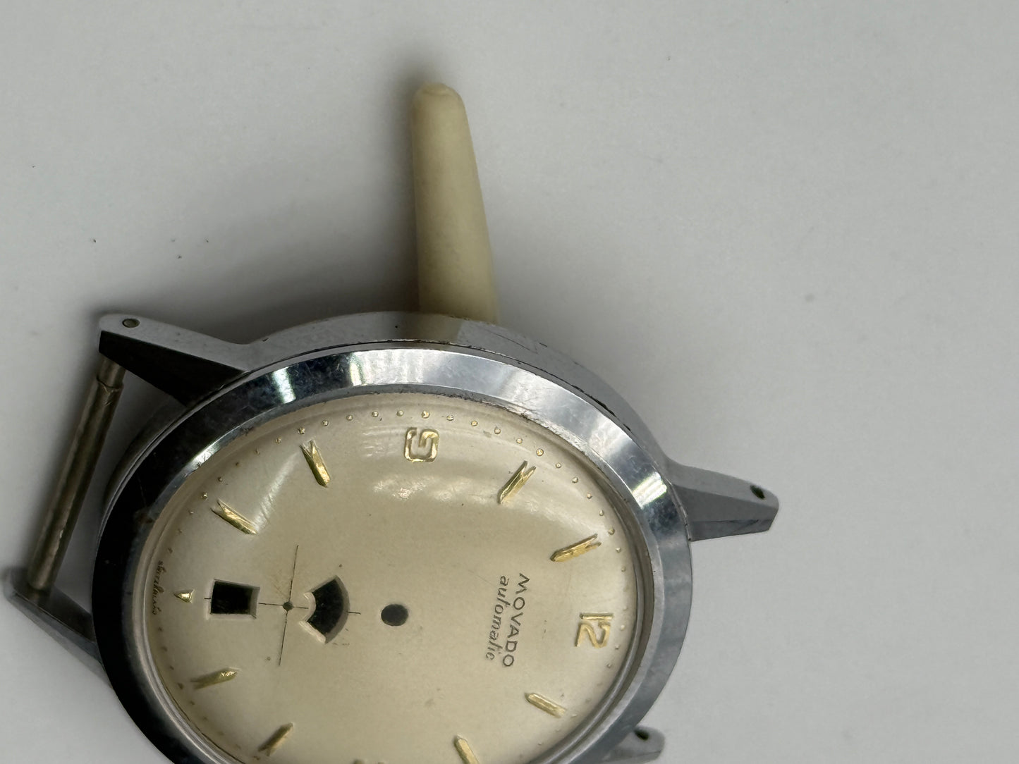 movado automatic 37mm calendar date cassa case NOS