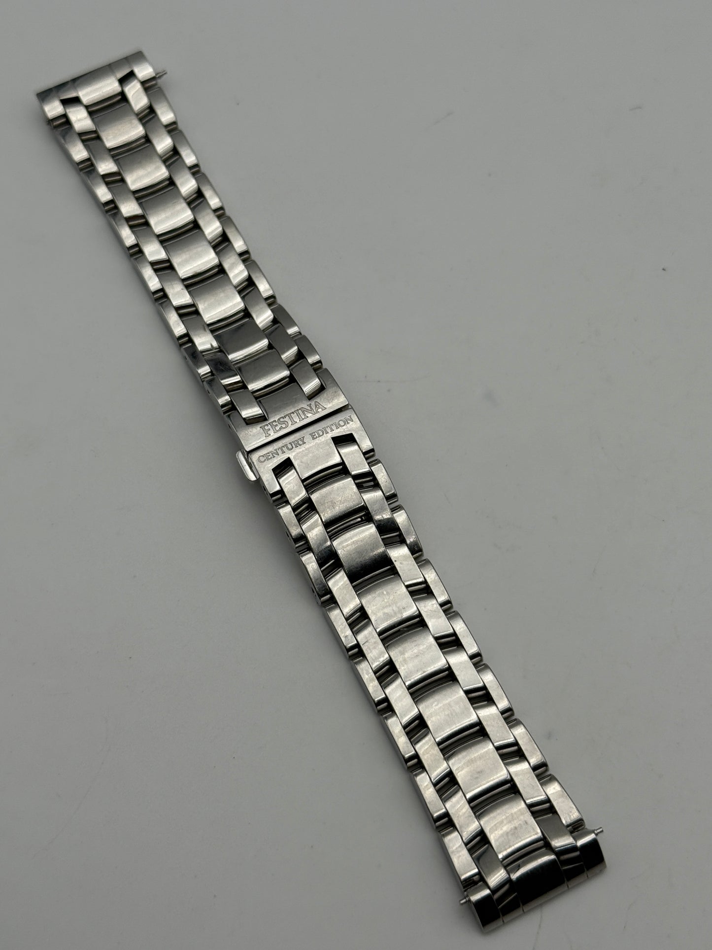 festina century edition limited 20mm automatic world time bracciale bracelet