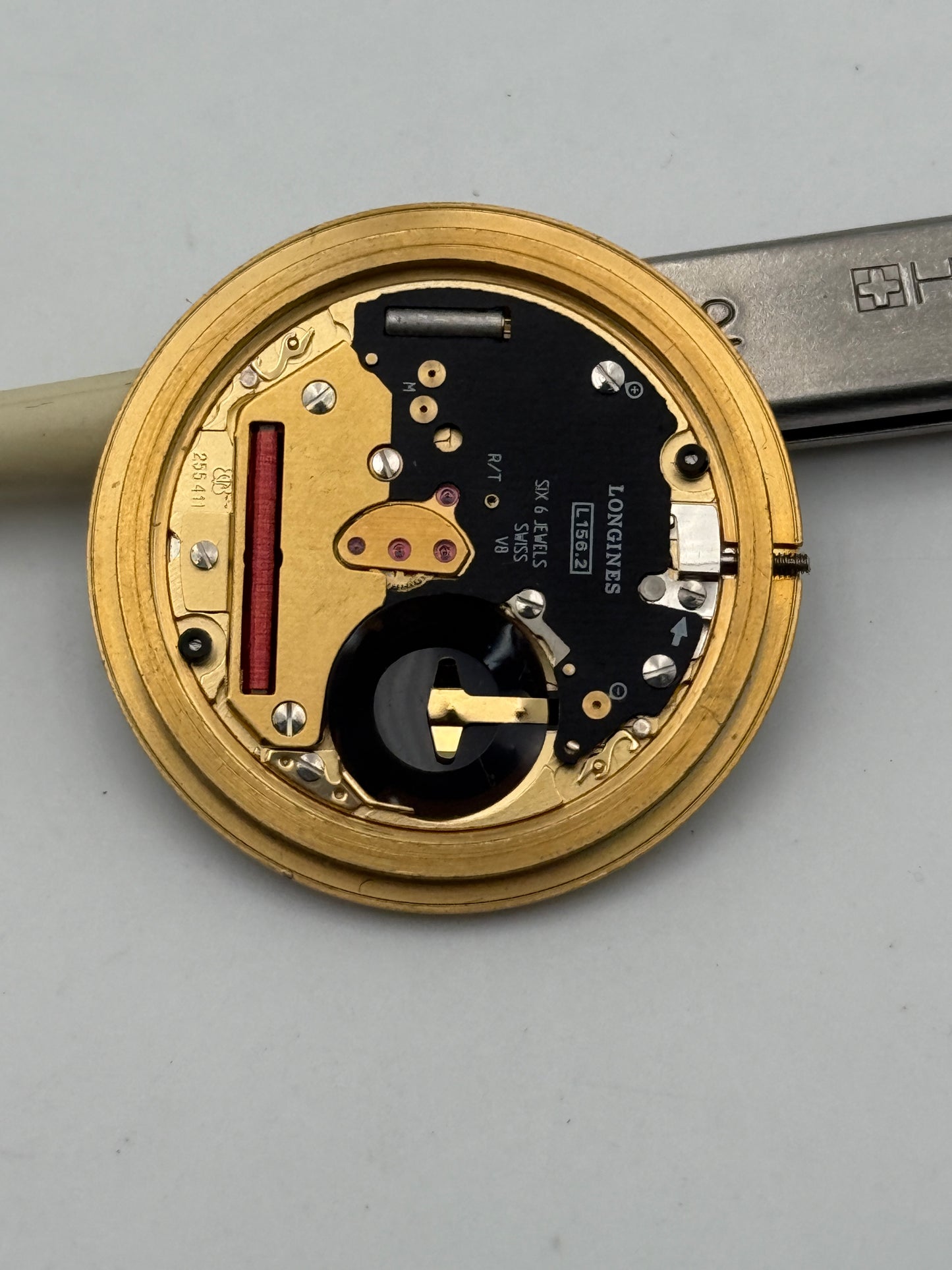 longines l156,2 eta 255,411 movement movimento quartz