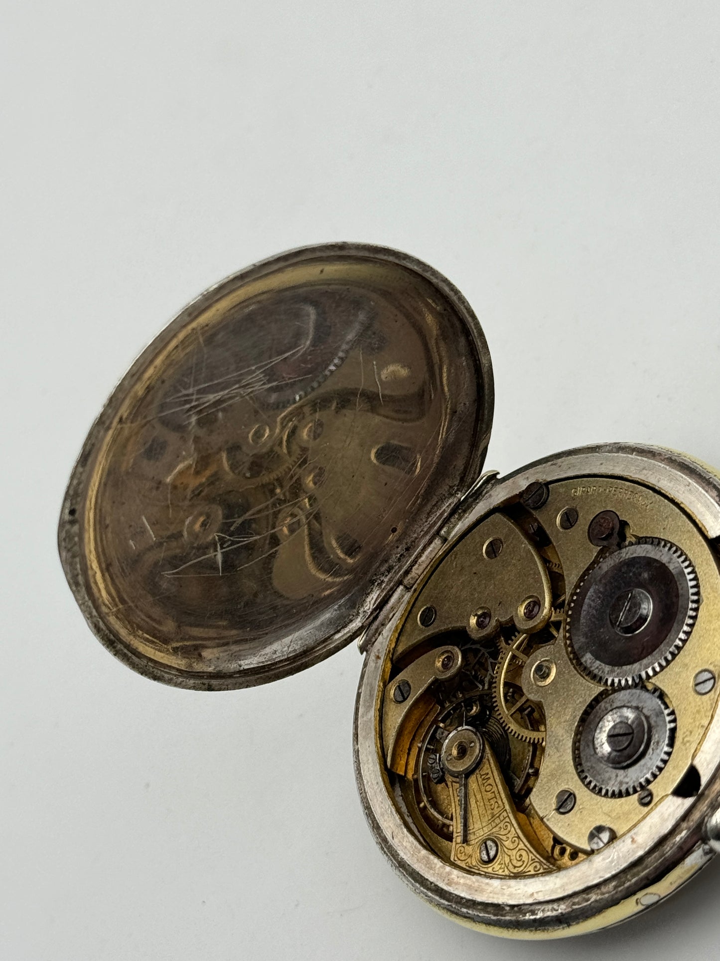 oris patent orologio da tasca molto raro pocket watch 51mm rare
