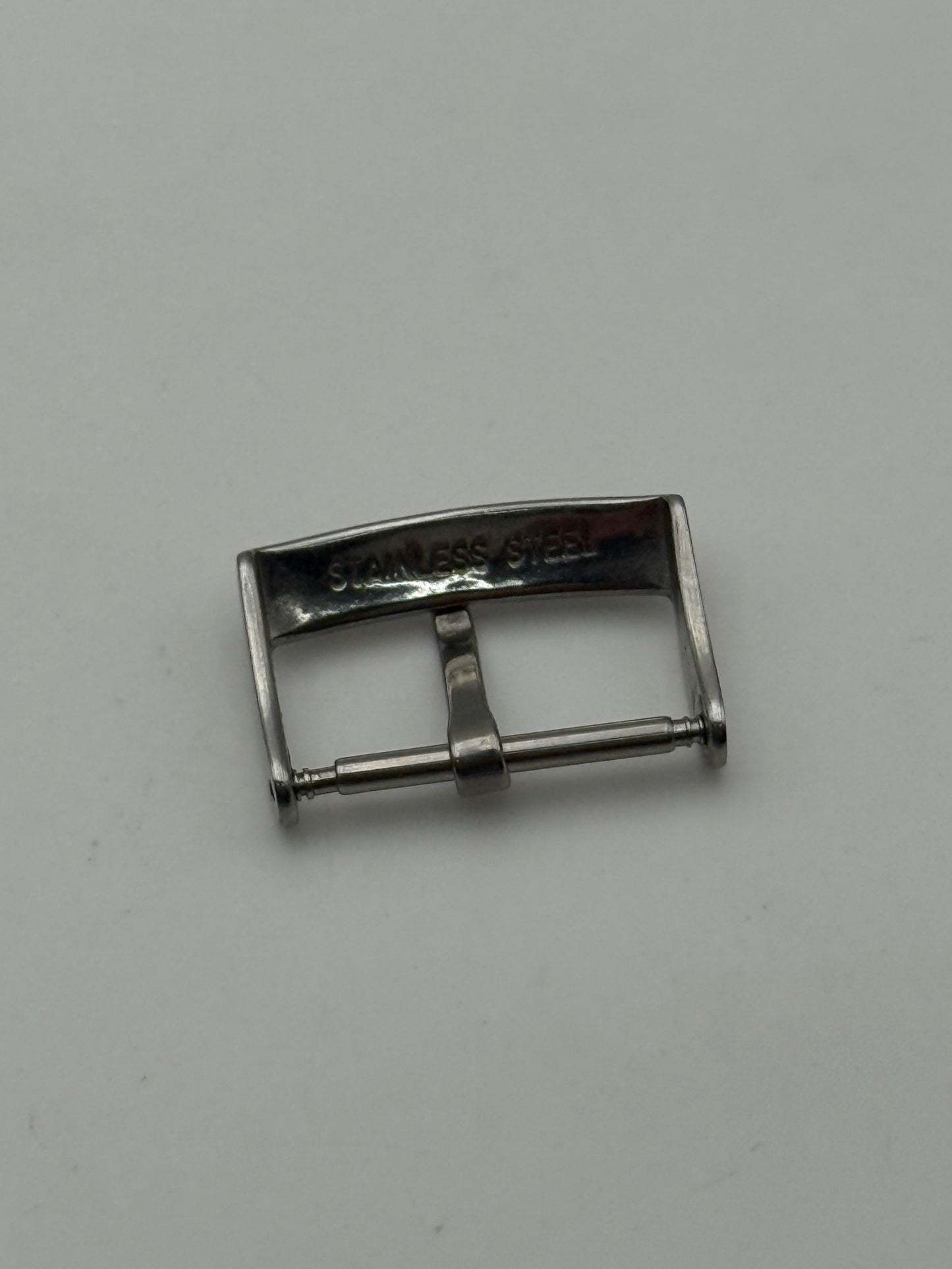 armani 19mm fibbia buckle steel
