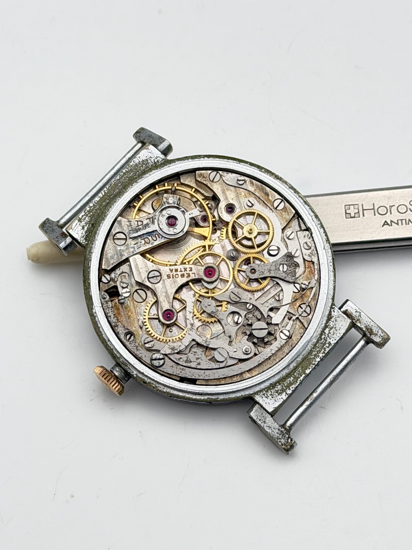 chronograph lebois extra landeron 39 36,5mm