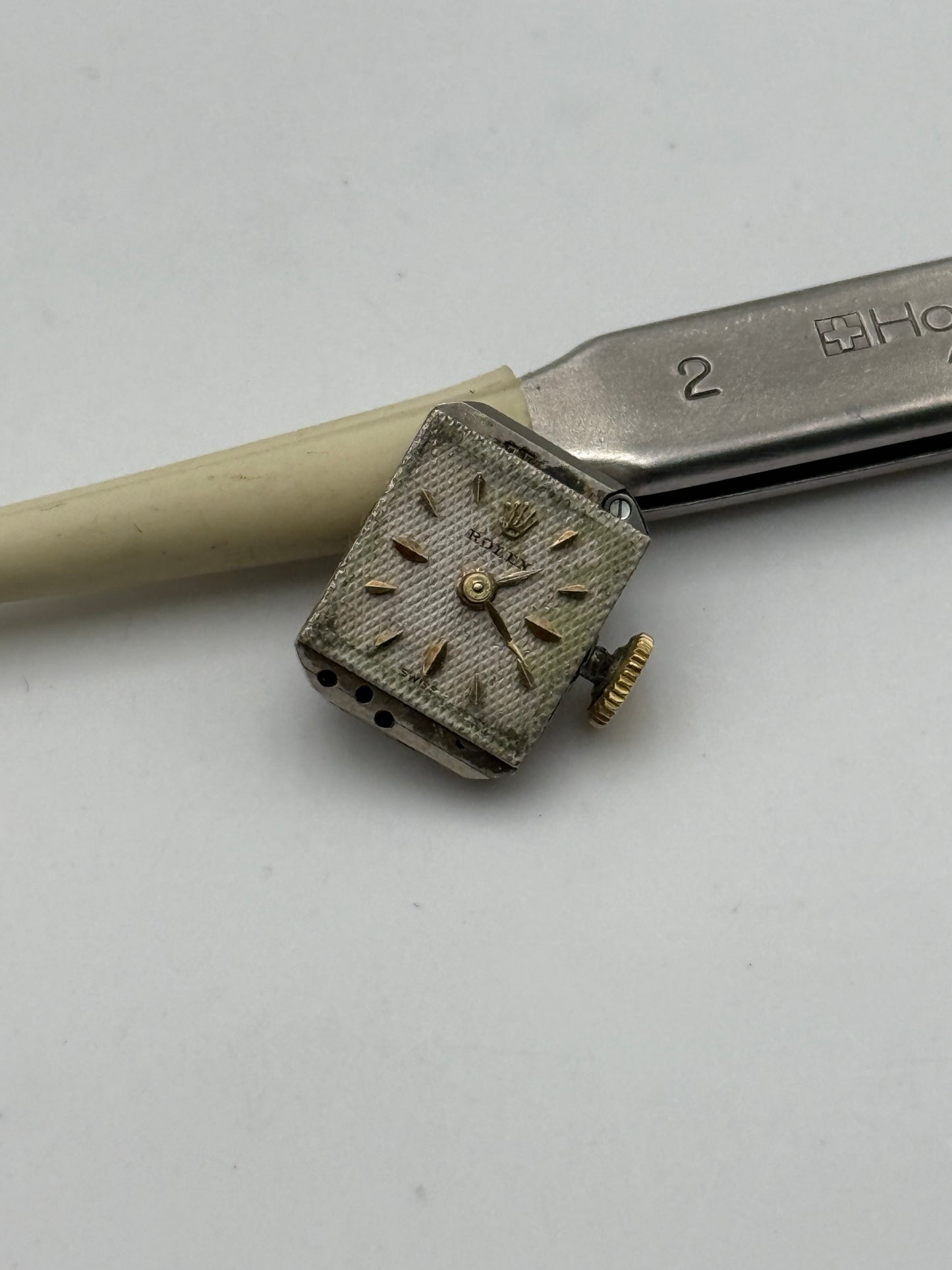 rolex patented 17 rubis super balance movement movimento rare vintage