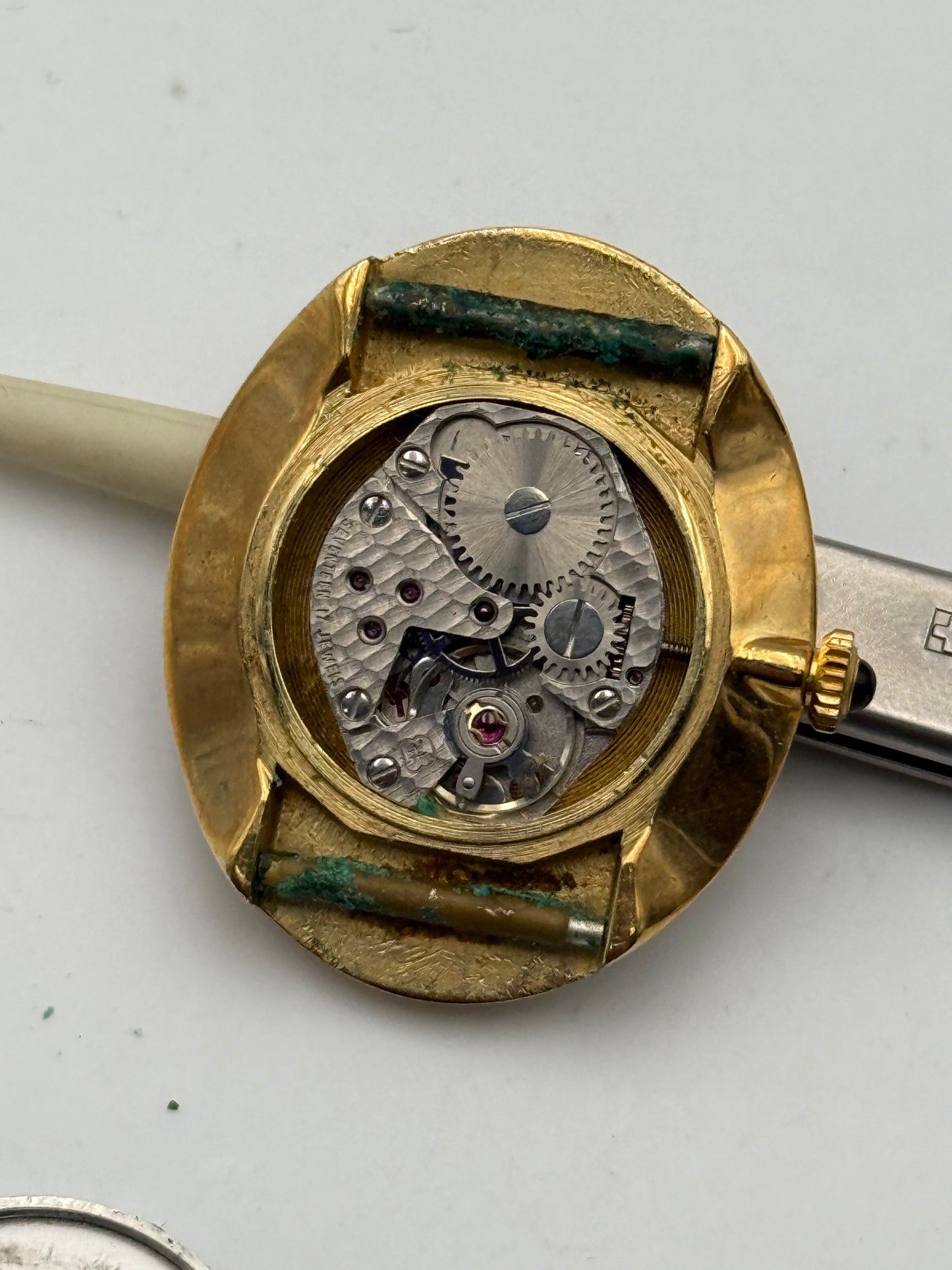 melux fhf 28mm watch vintage movement movimento