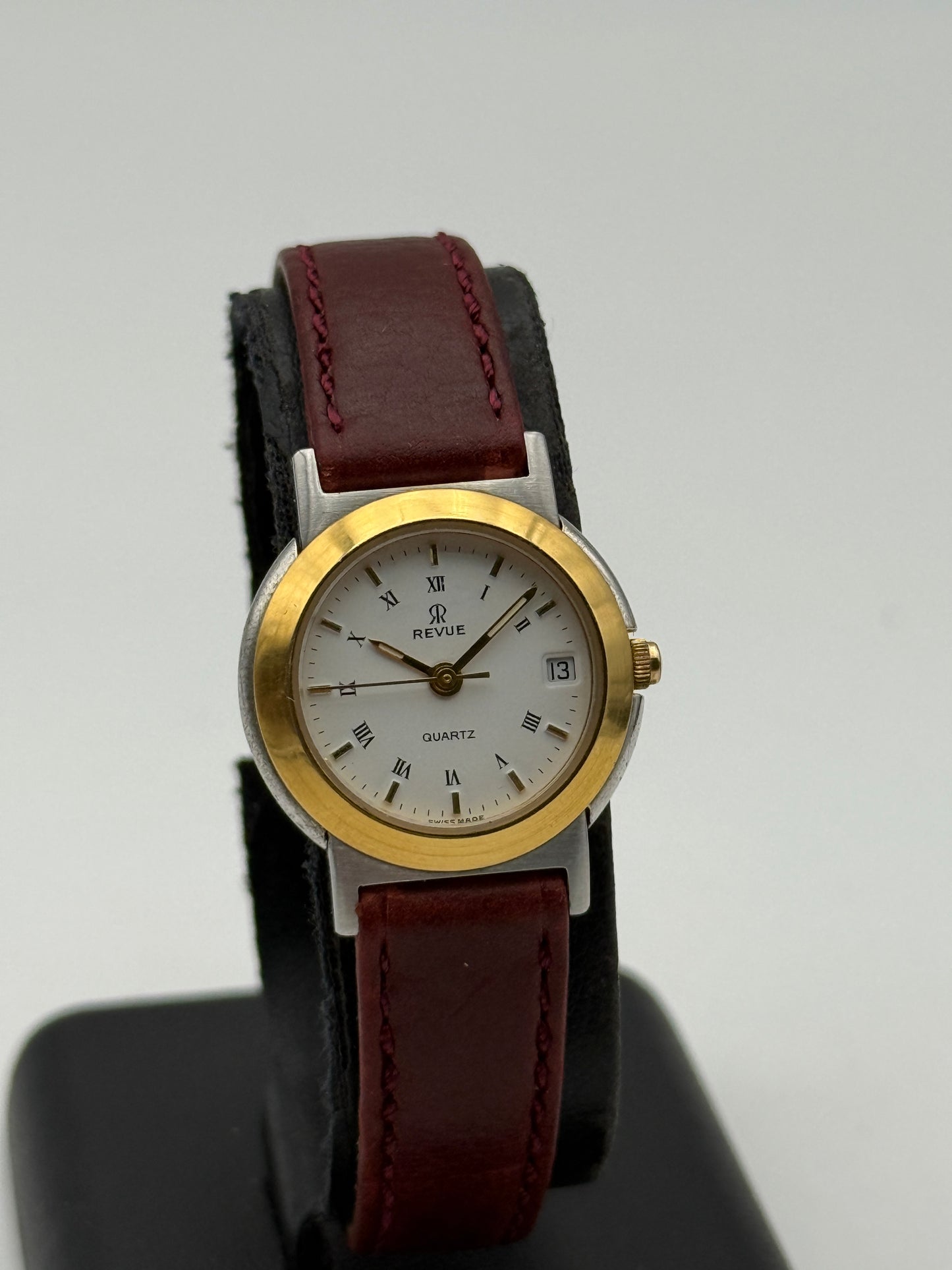 revue thommen swiss made steel-gold referenza 130065