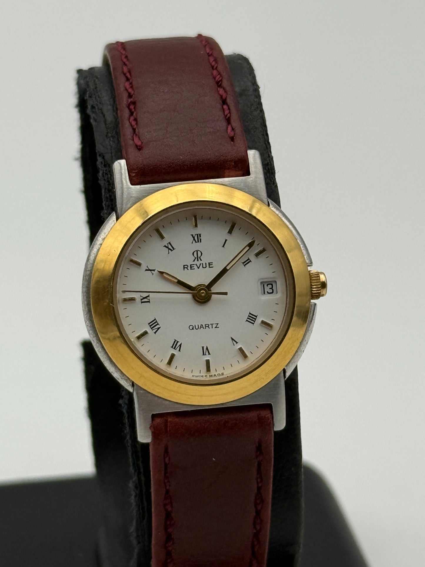 revue thommen swiss made steel-gold referenza 130065