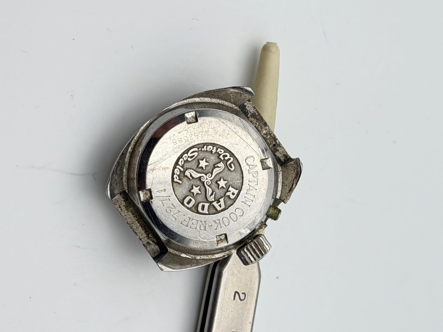 rado diastar captain cook 727-1 26mm cassa case