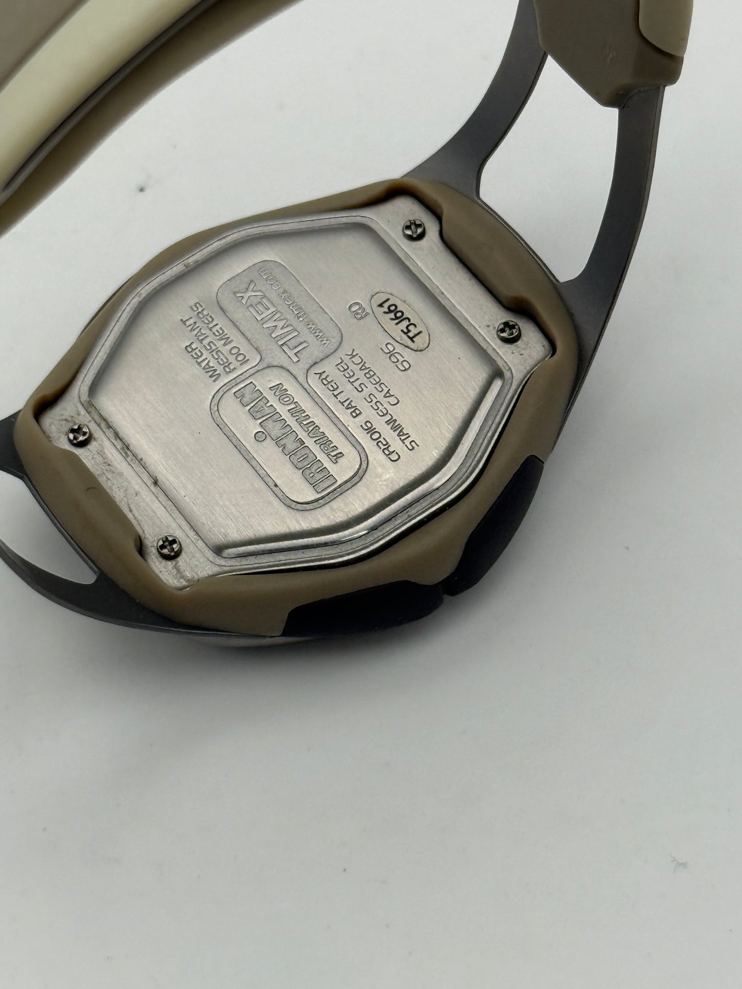 timex iron man triathlon 695 42mm ro rare watch