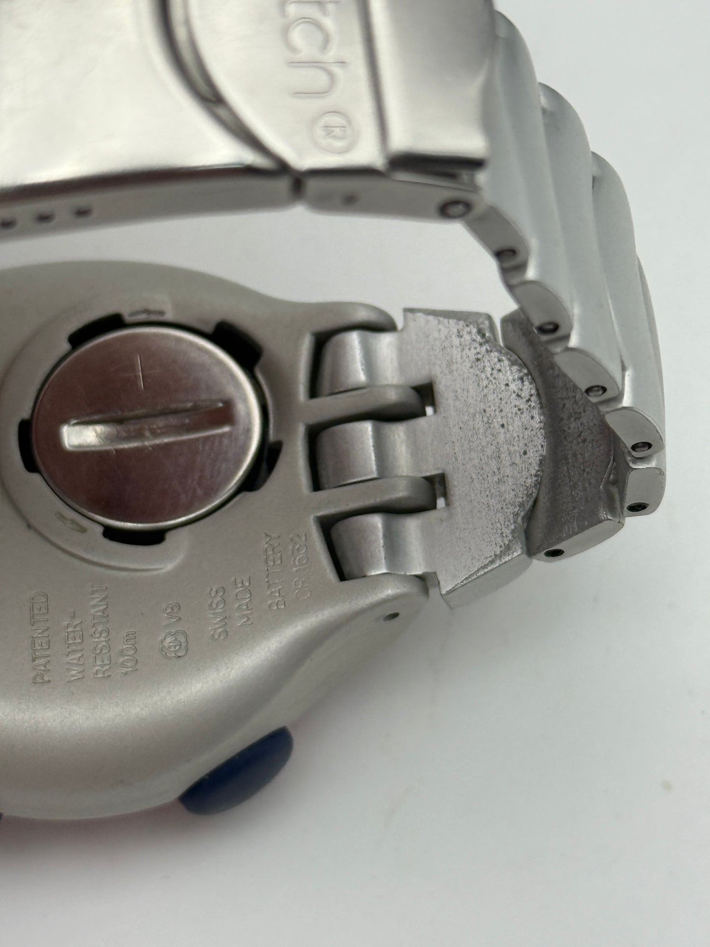 swatch american u.s.a. united states of america usa beat aluminium 47mm