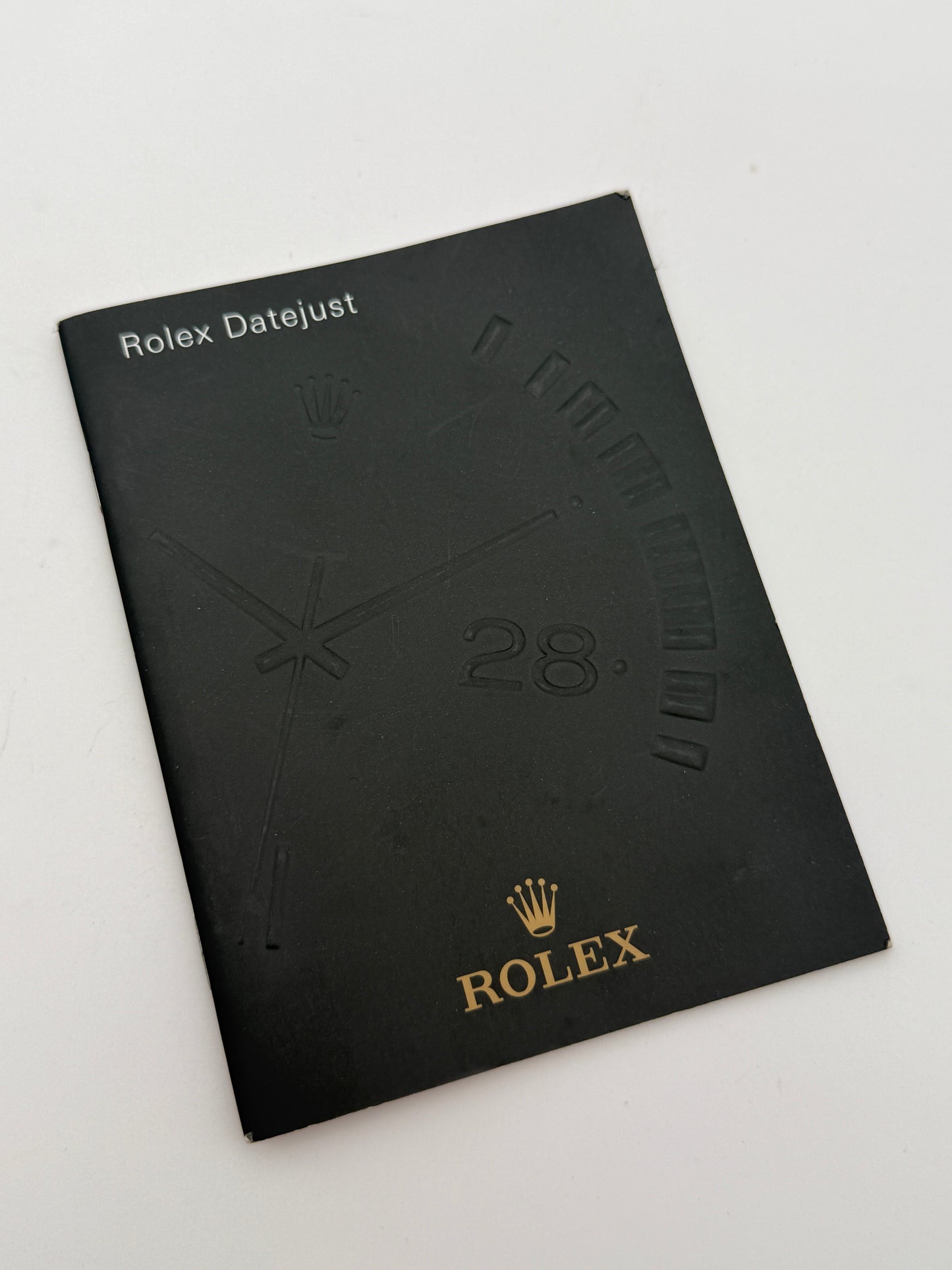 rolex datejust booklet libretto 2008