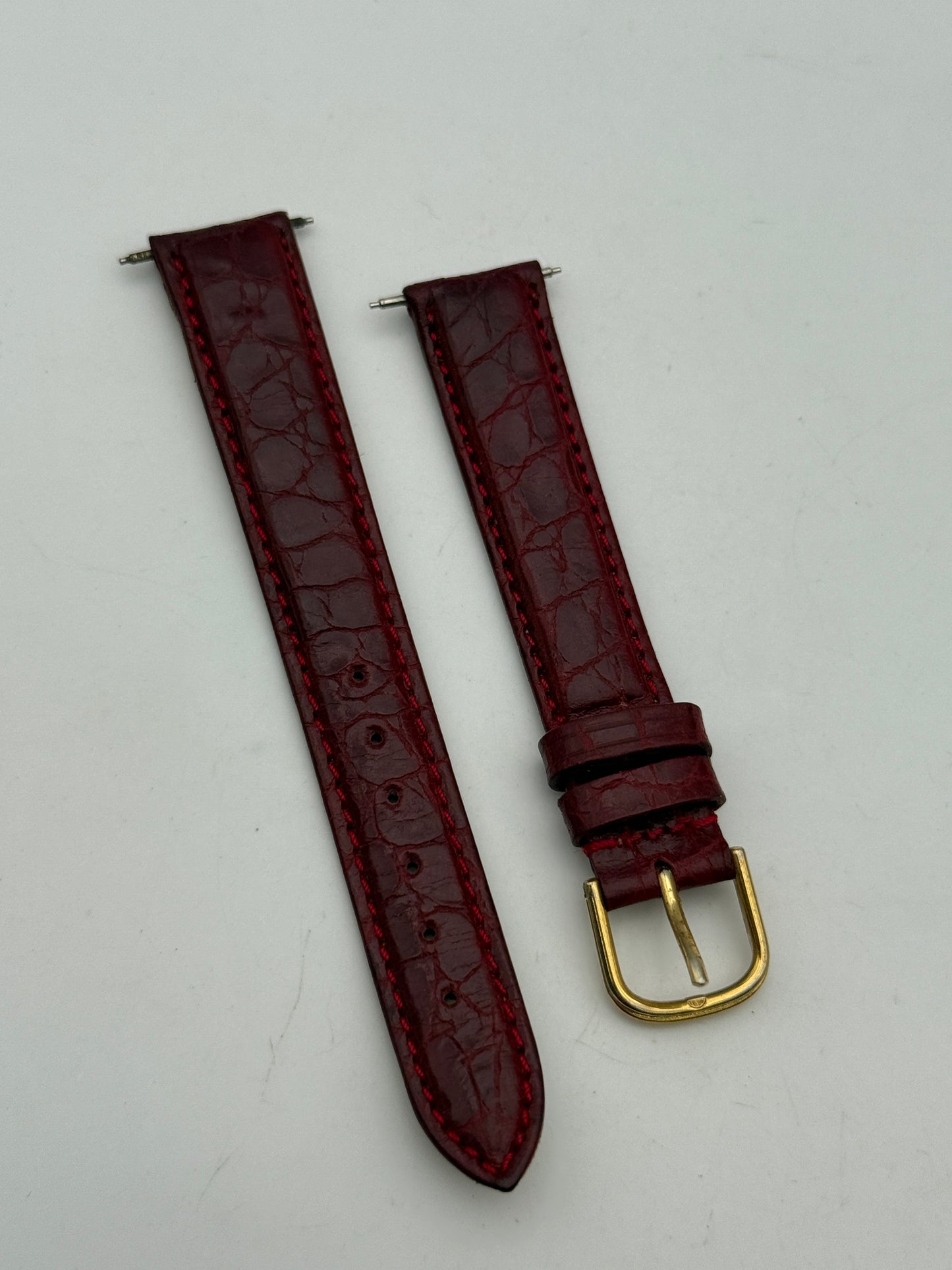 philip watch 16mm cinturino strap leather