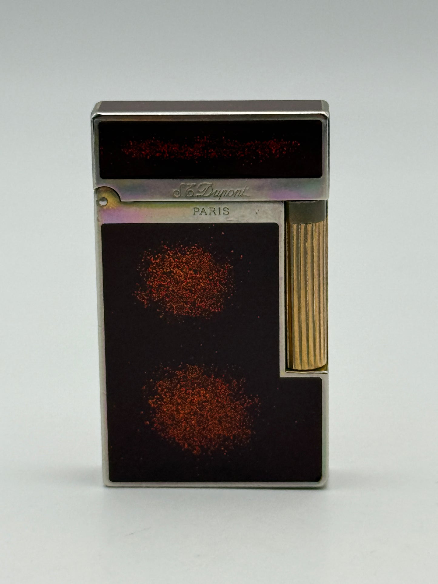 s.t. dupont Chinese laque red stardust lacca cinese polvere di stelle