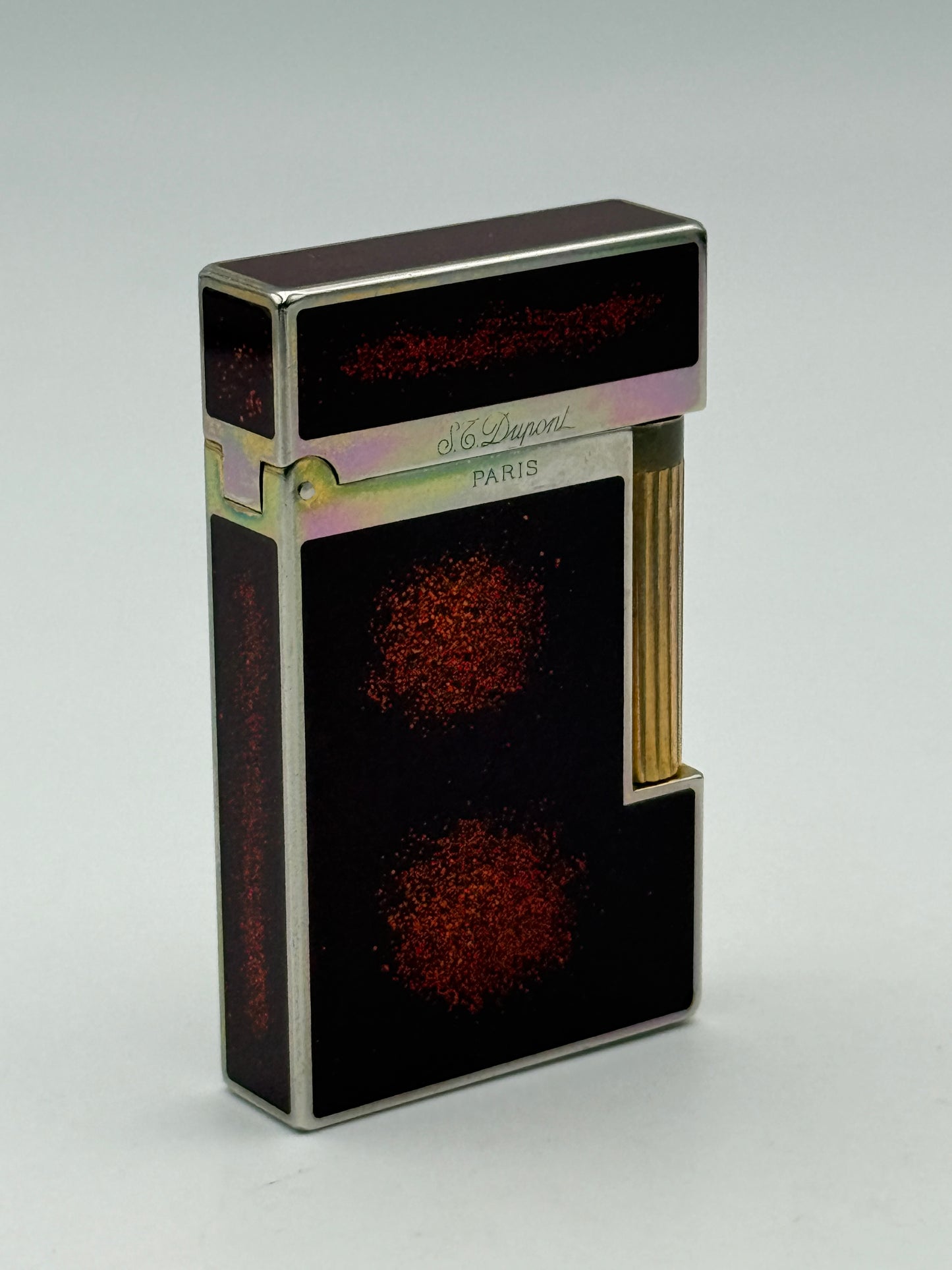 s.t. dupont Chinese laque red stardust lacca cinese polvere di stelle
