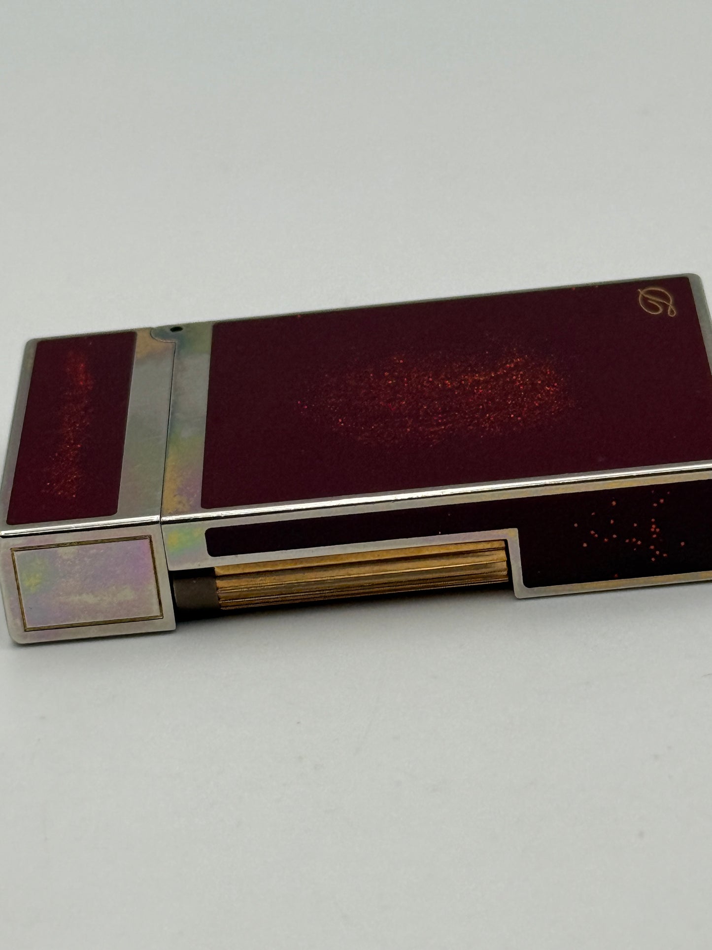s.t. dupont Chinese laque red stardust lacca cinese polvere di stelle