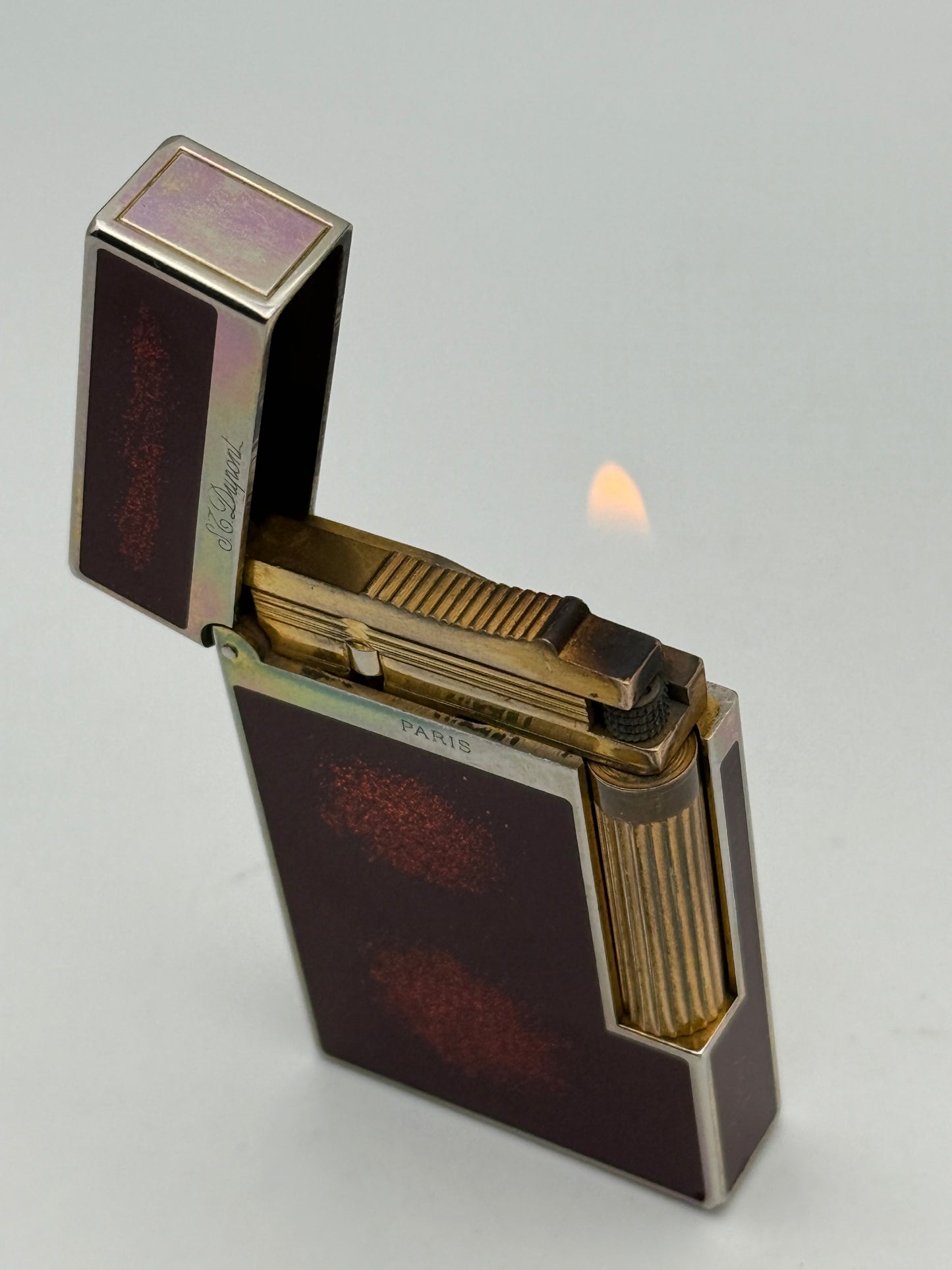 s.t. dupont Chinese laque red stardust lacca cinese polvere di stelle