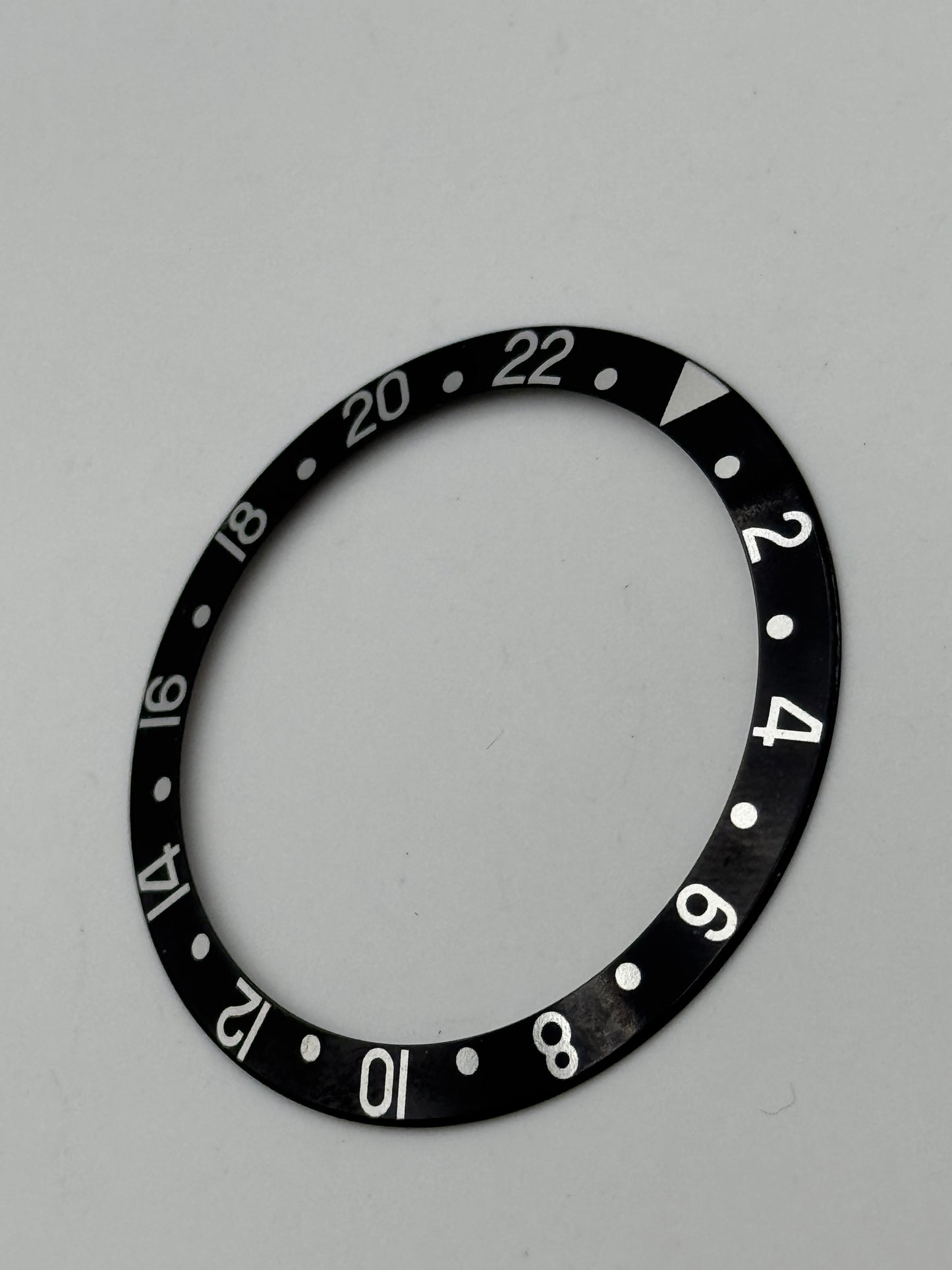 Rolex gmt master 2 16710 lunetta bezel black originale genuine