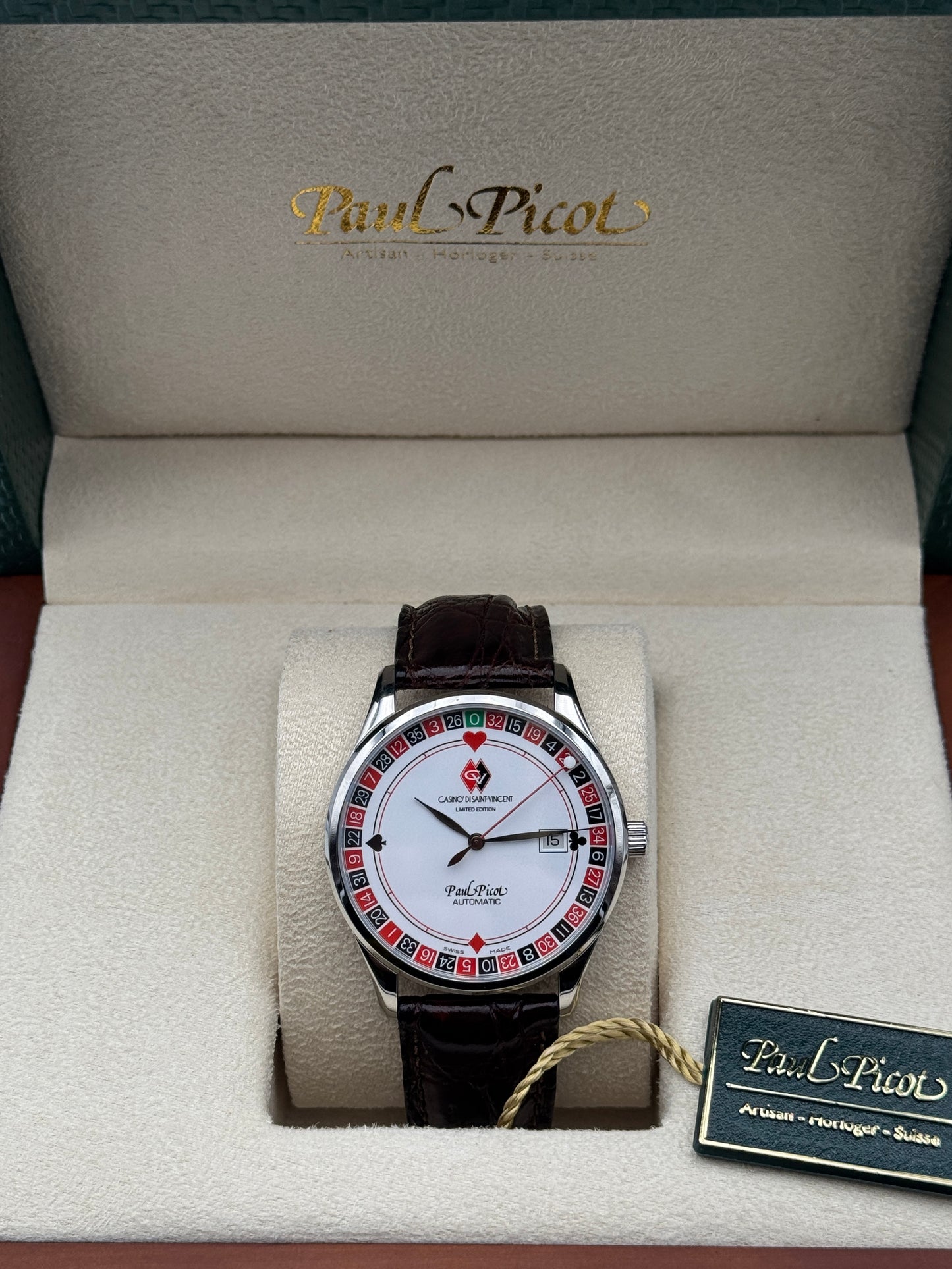 paul picot roulette casinò di saint vincent limited edition gentlemen