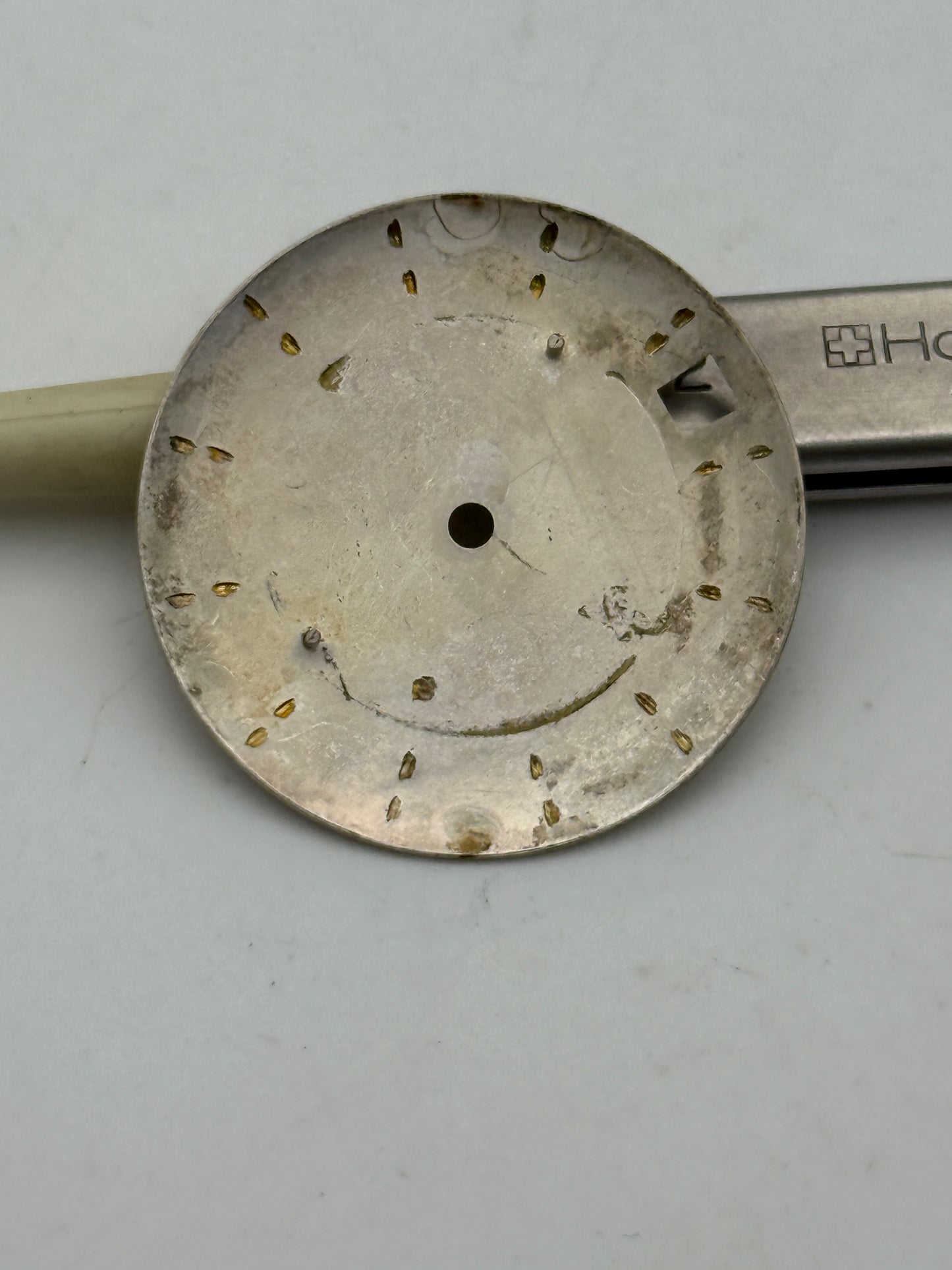 zenith silver 2562pc 28,3mm dial quadrante